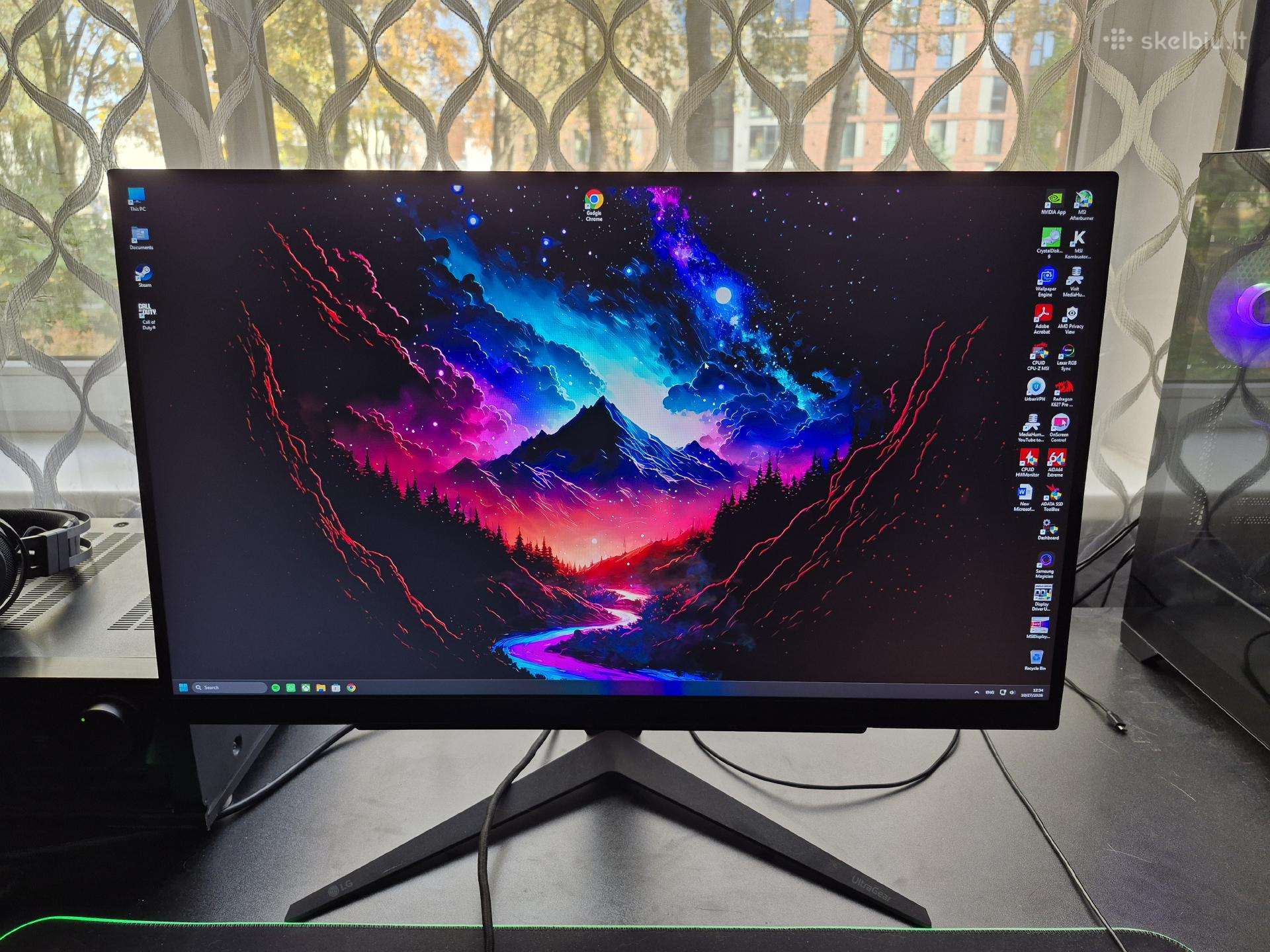 LG 27gs85q-b Monitorius 2k 200hz