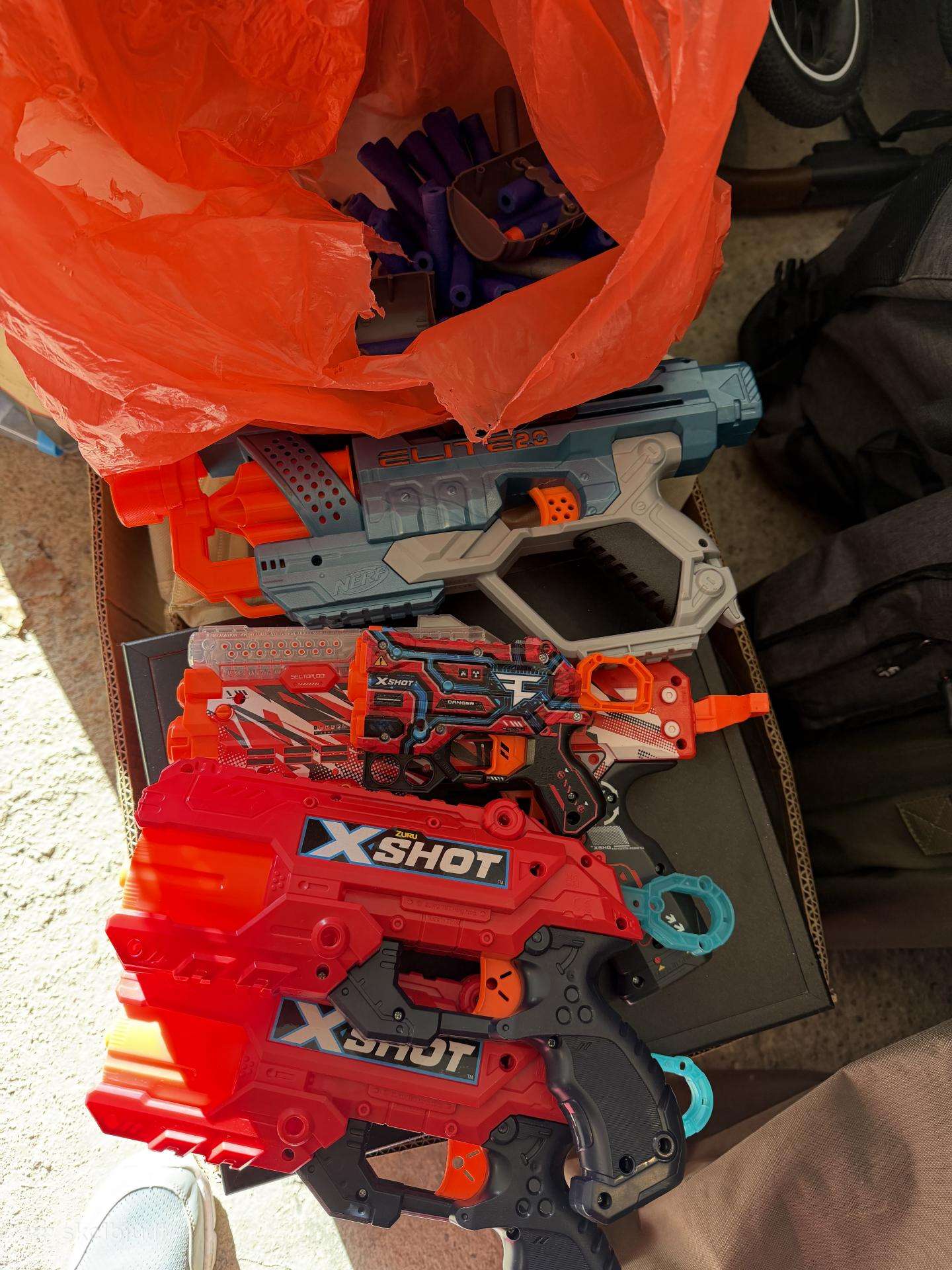 Nerf xshot šautuvai