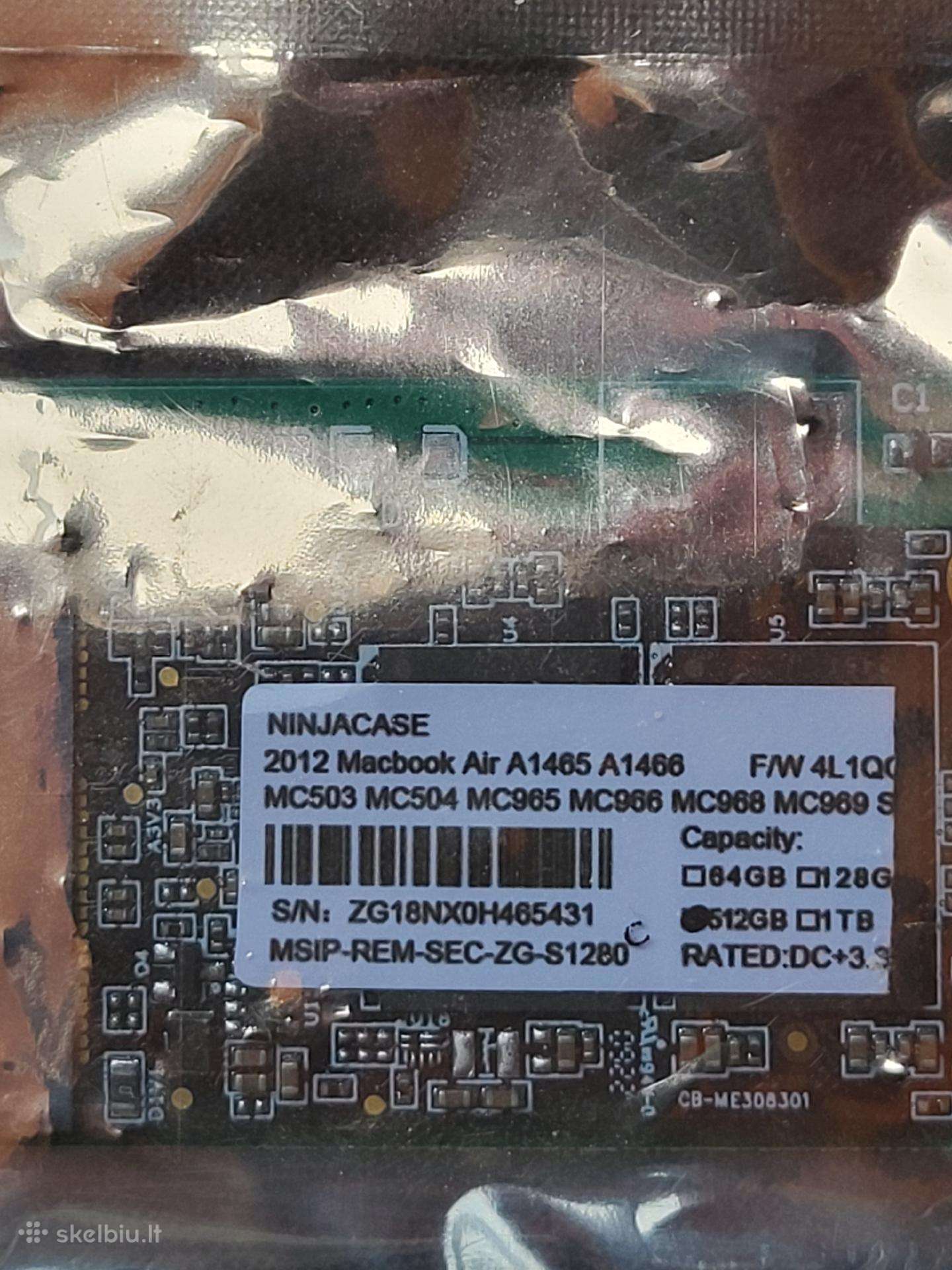2012 MacBook air SSD