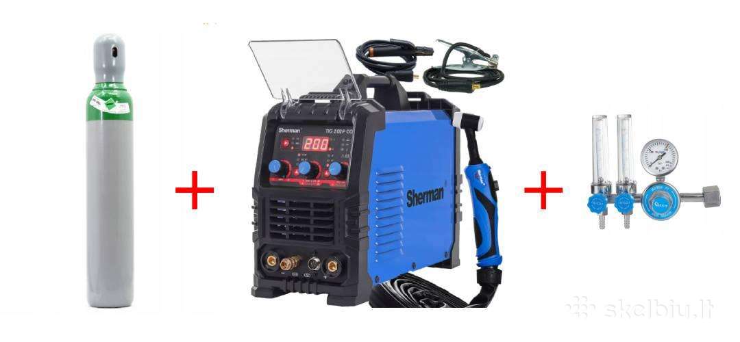 Suvirinimo aparatas Sherman Tig 202p Cold