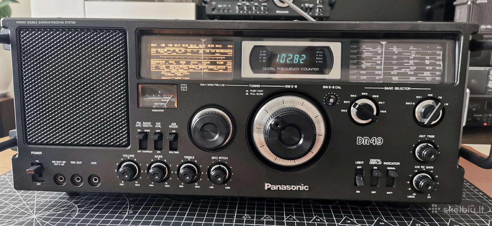 Panasonic Rf-4900 Dr49 Fm/lw/mw/sw Radijo Imtuvas