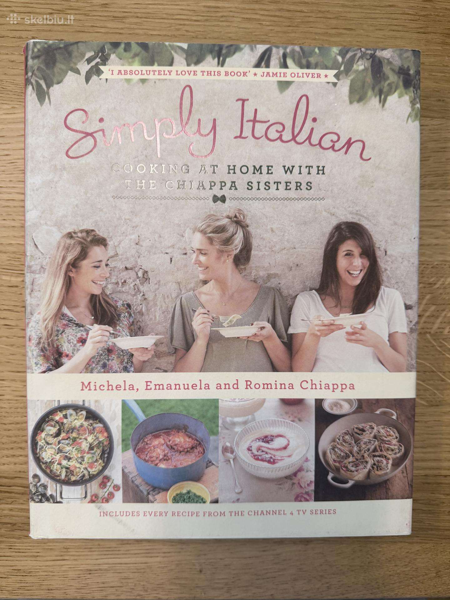 Simply Italian receptų knyga anglų kalba
