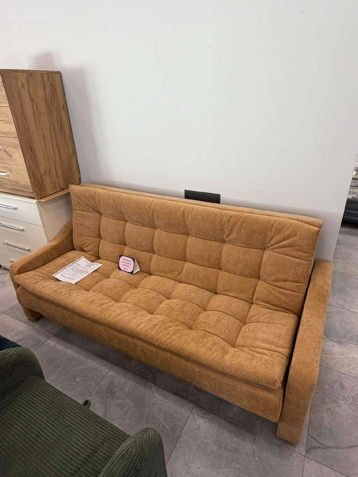 Nauja sofa-lova naujiena 50 lietuviška
