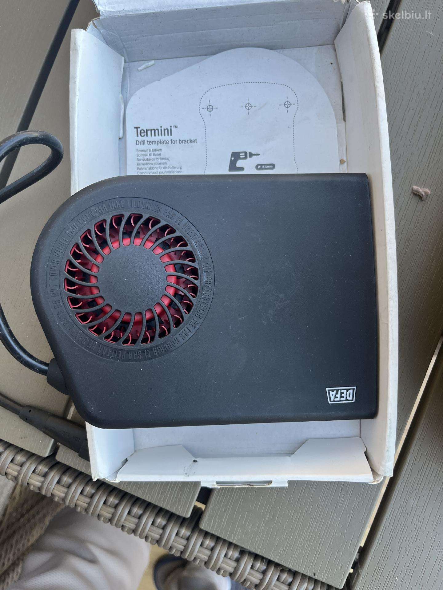 Defa Termini II 1400 W salono šildytuva nauja