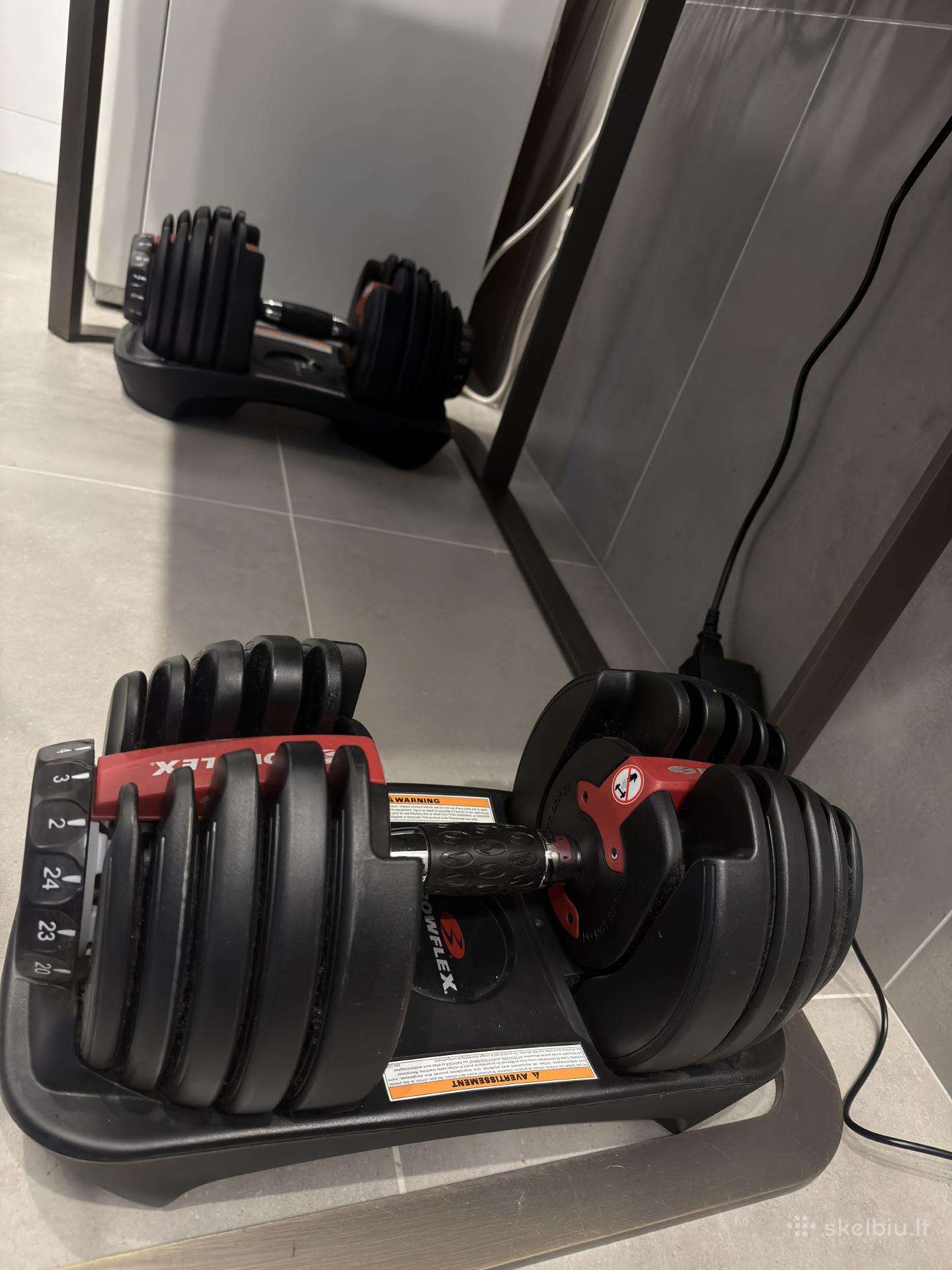Reguliuojamo svorio svarmenys Bowflex – 2 vnt.