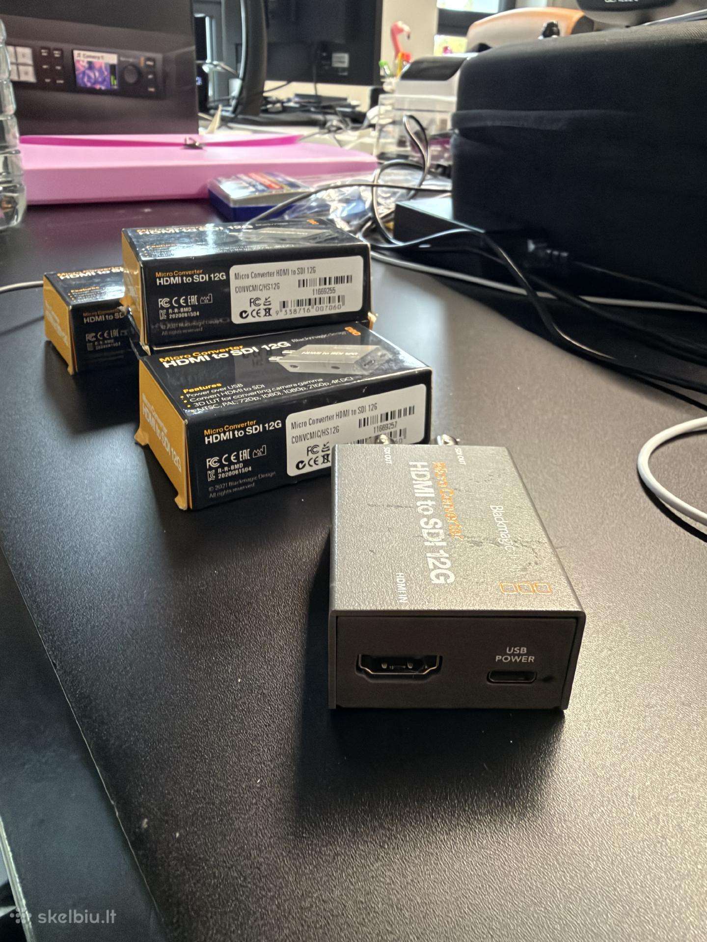 Blackmagic 12g 4k Hdmi to Sdi konverteris