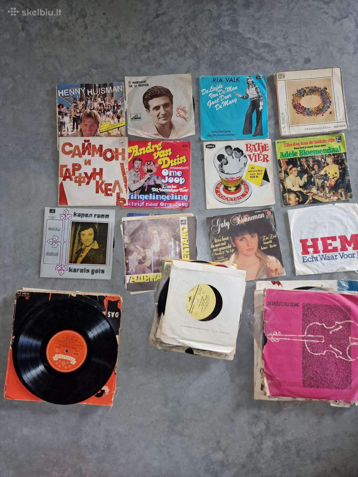Vinilo plokštelės (Lp) tarybinių laikų