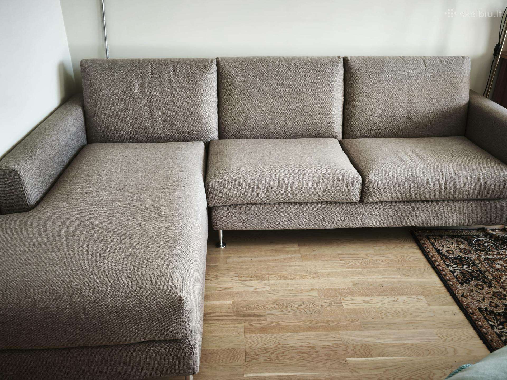 Kampinė sofa kairinė