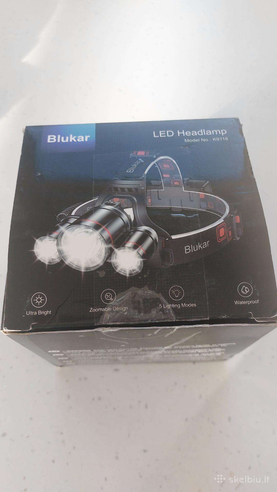 Galingas LED galvos prožektorius Blukar K9116