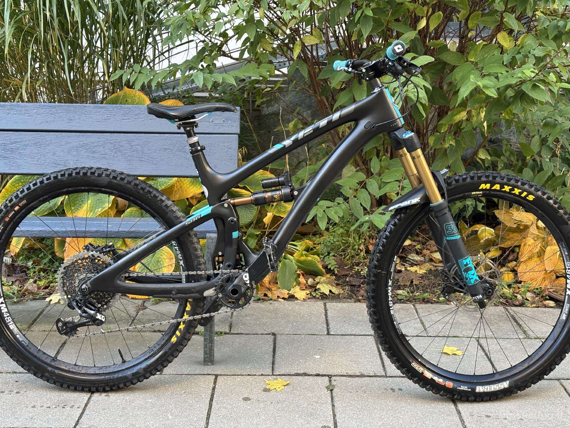 Yeti Sb6 Turq Enduro MTB / M dydis / 27.5