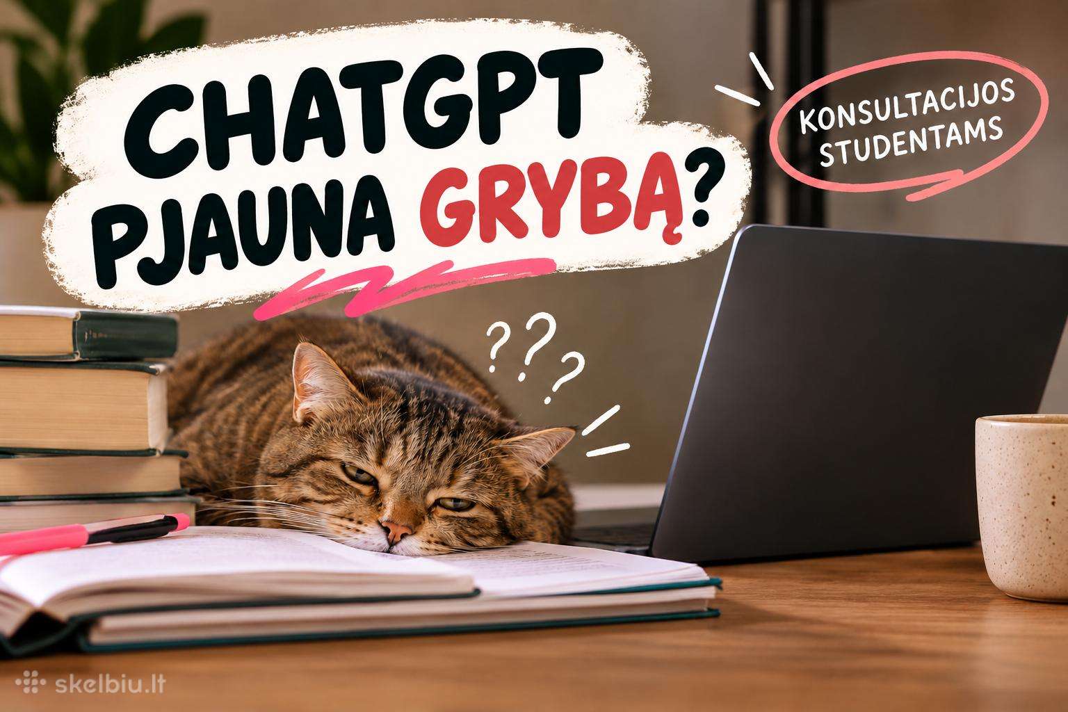 Nori pasirašyti baigiamąjį su Chatgpt, bet nemoki?