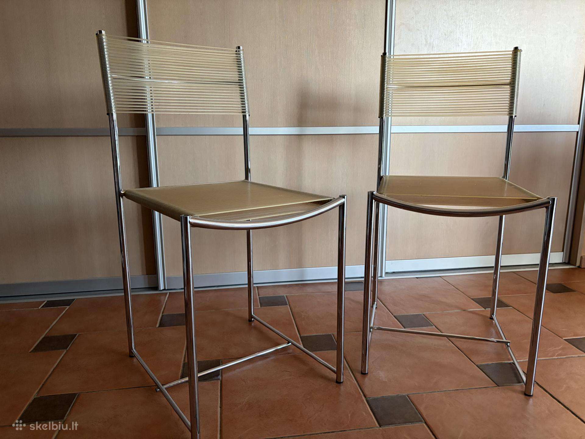 2vnt Giandomenico Belotti Spaghetti kėdės