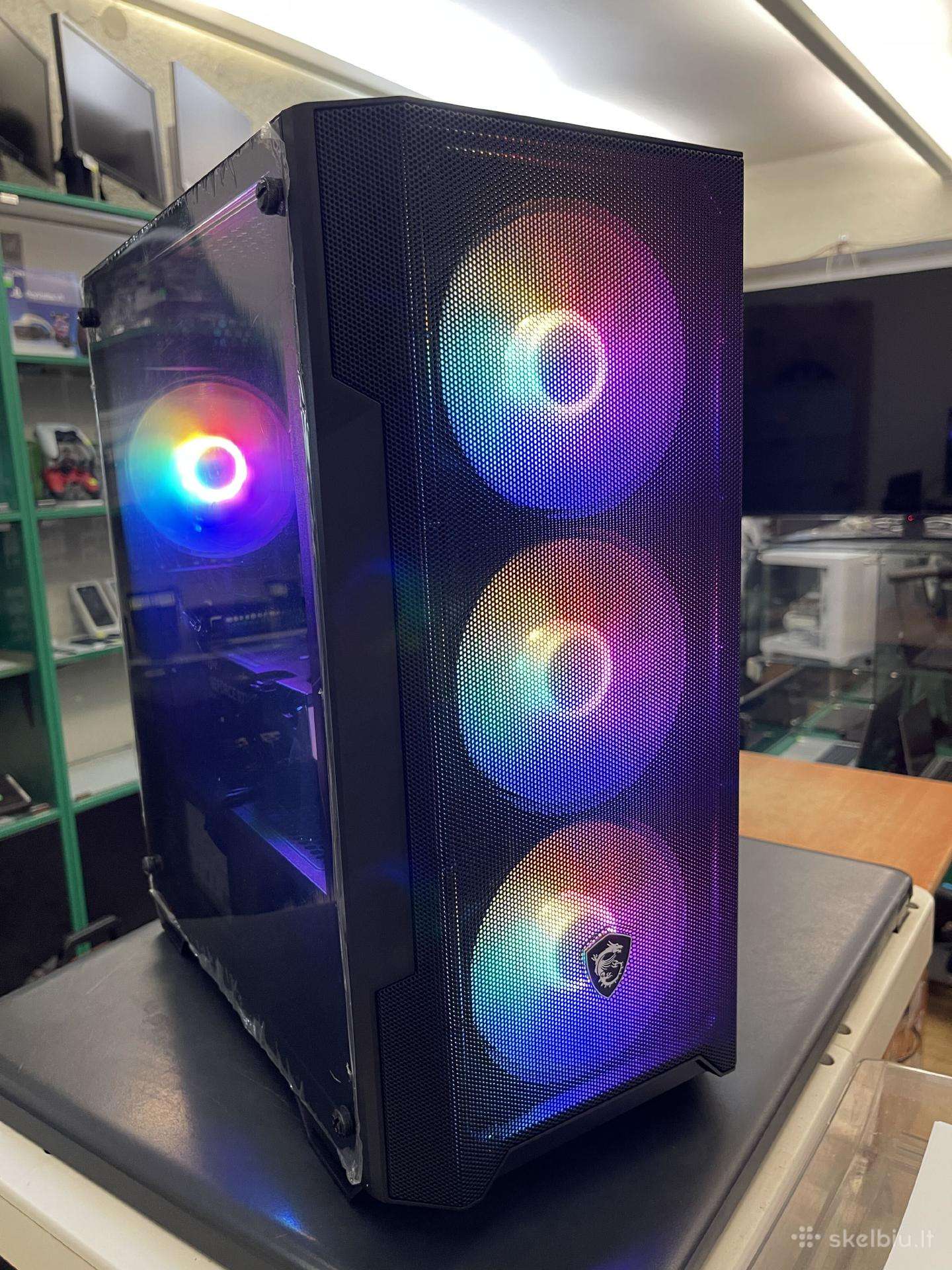 Ryzen 5 5600x 16gb 512nvme Rtx 5060 su garantija