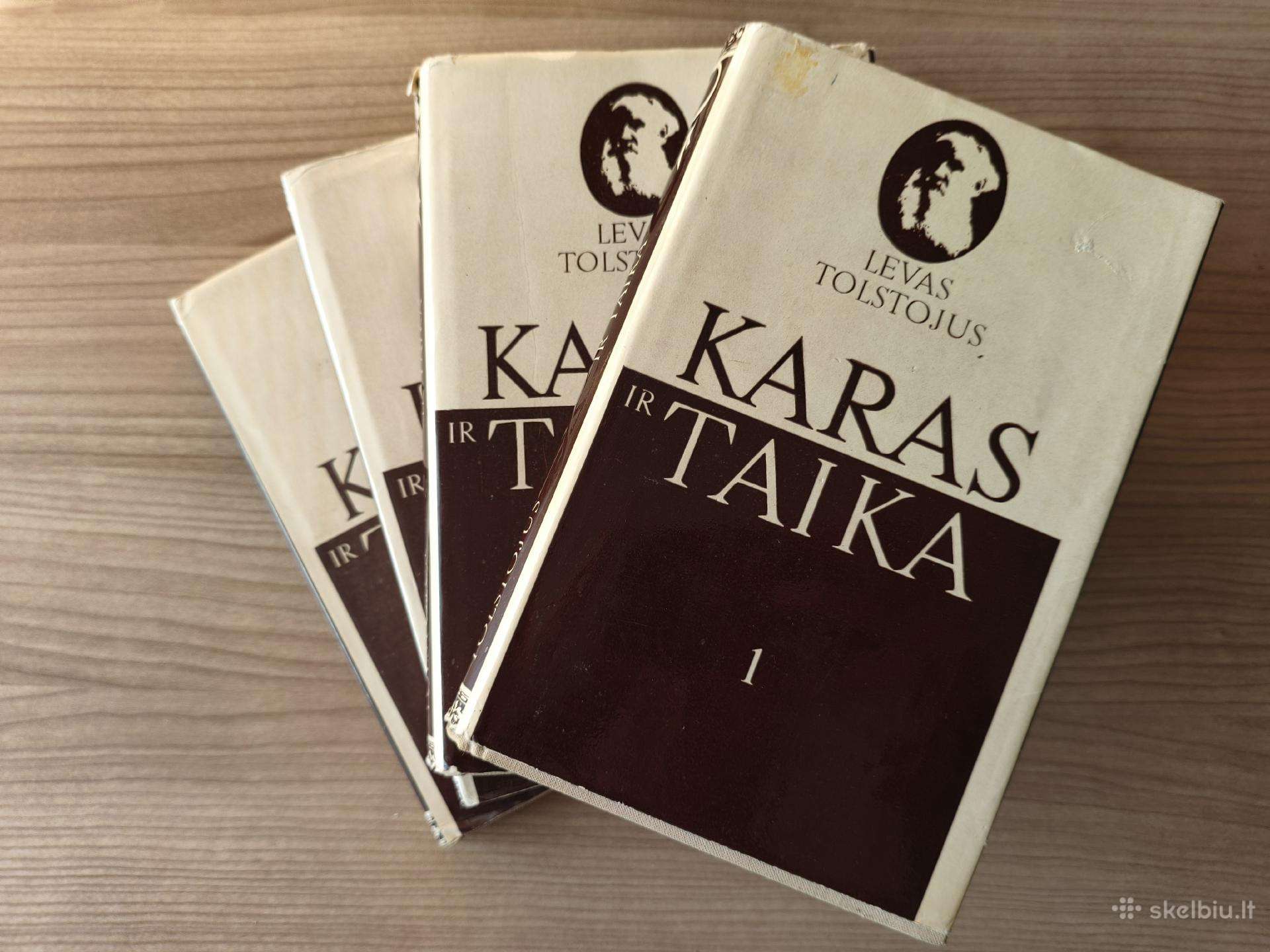 Levas Tolstojus "Karas ir taika" 1-4 tomai