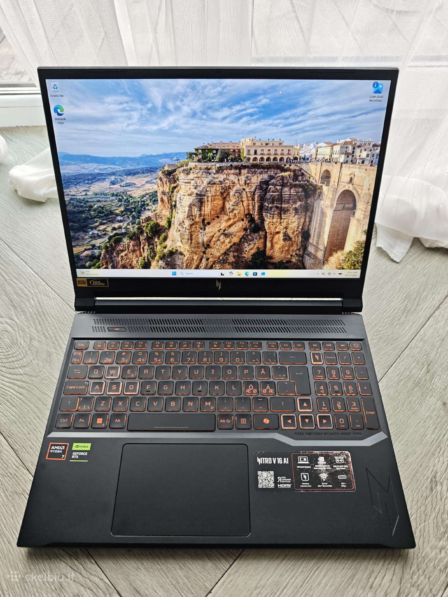 Acer Nitro V16 Ai, Rtx 5060, Ryzen 7