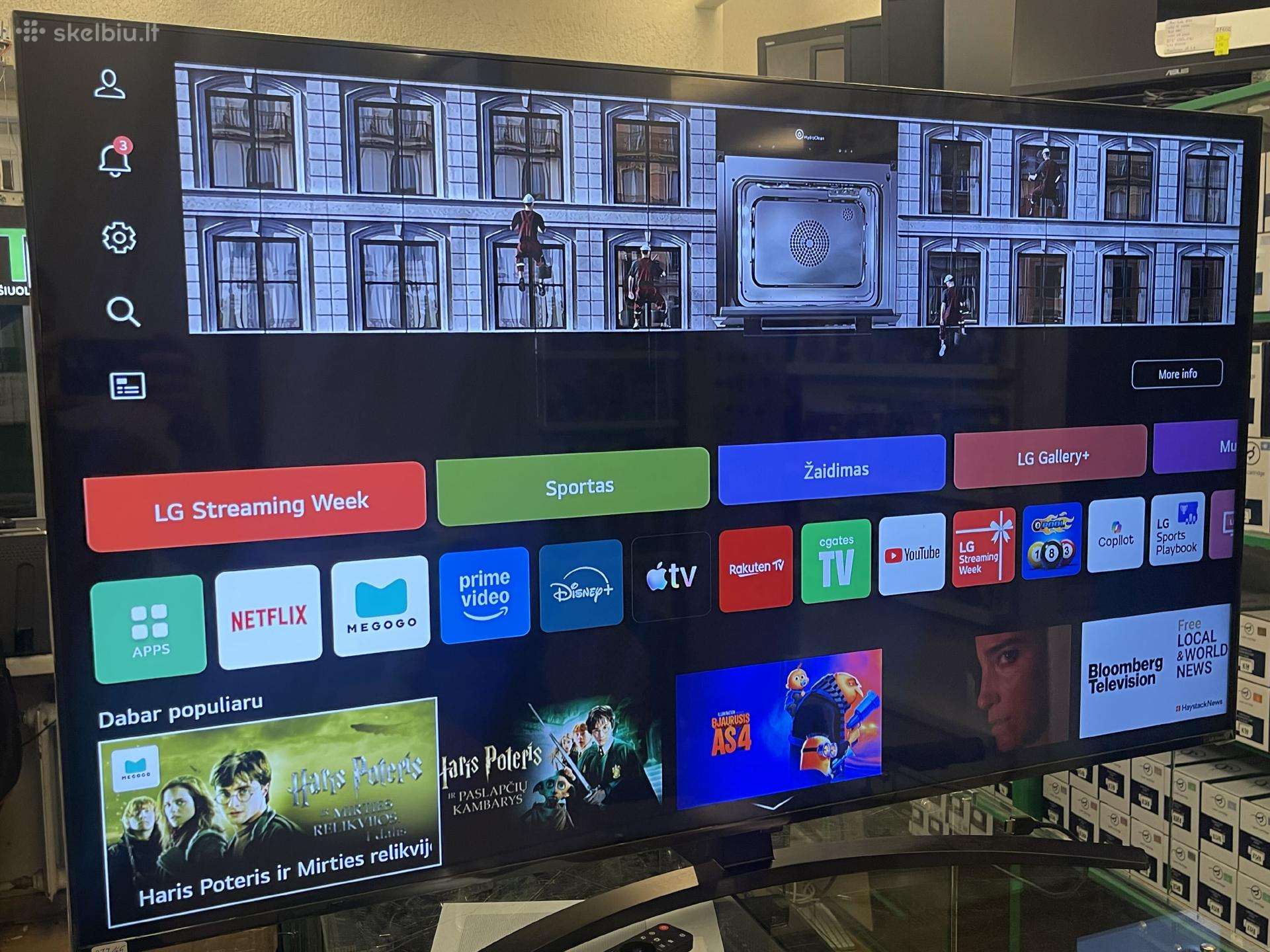 140cm smart LG Nanocell Ai 55nano81a3a /garantija