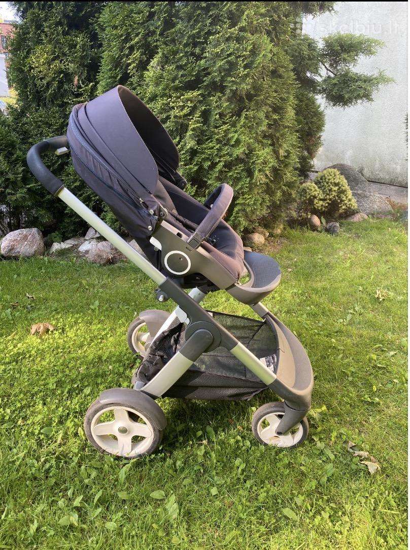 Parduodamas „stokke“ vežimėlis