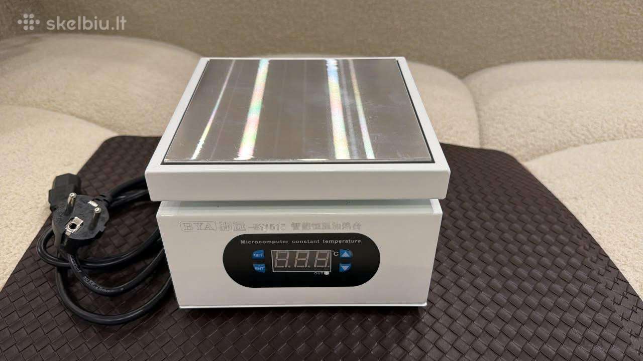Kaitinimo plokštė elektronikos remontui