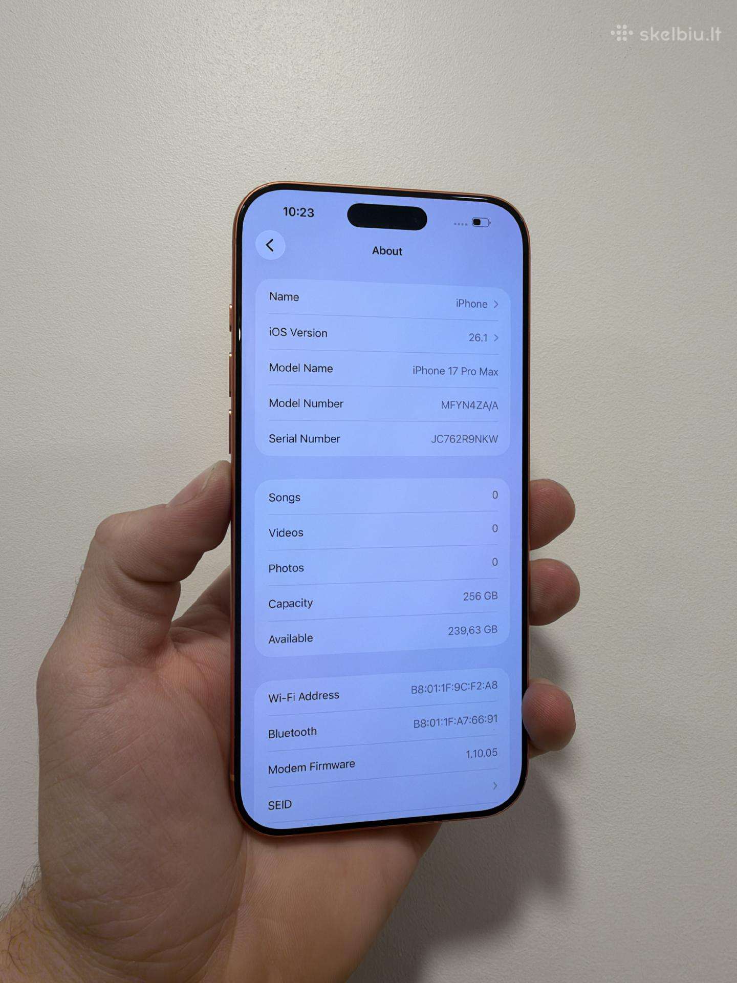 iPhone 17 Pro Max 256