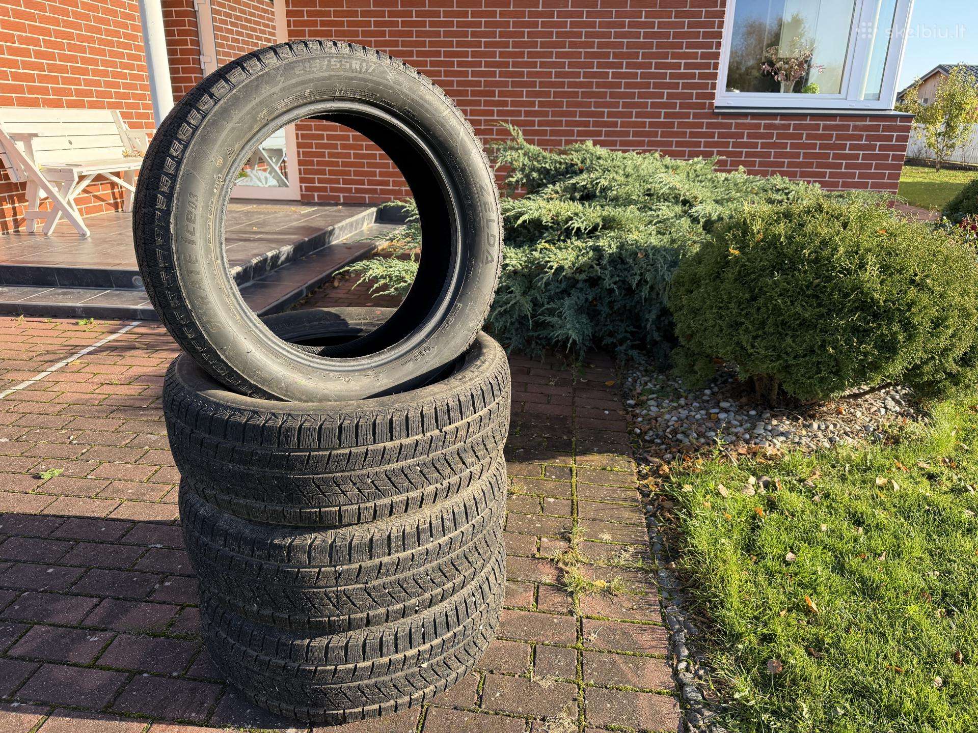 Žieminės kaip naujos 4vnt Zelda 215/55r17
