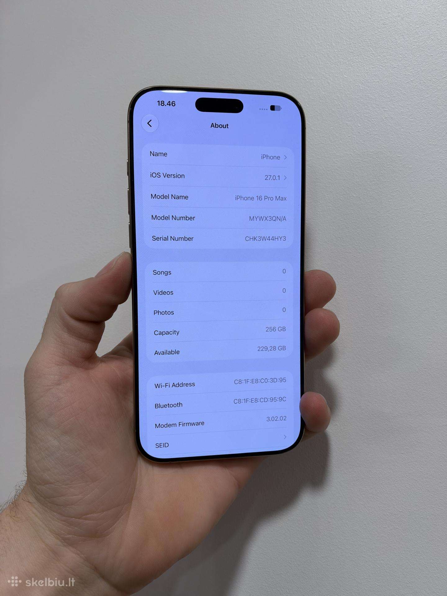 iPhone 16 Pro Max 256