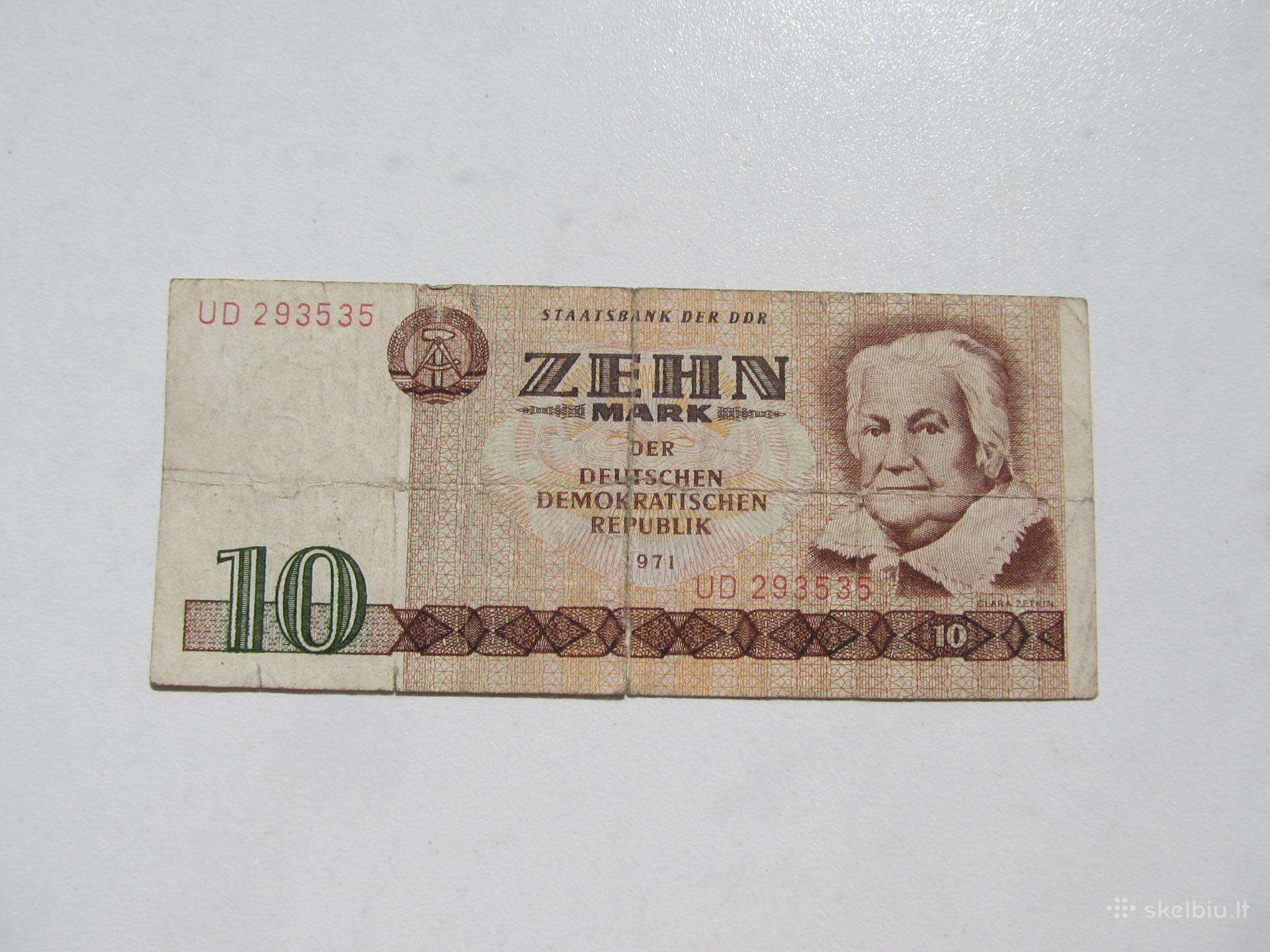 10 markiu , Demokratinė Vokietija , 1971