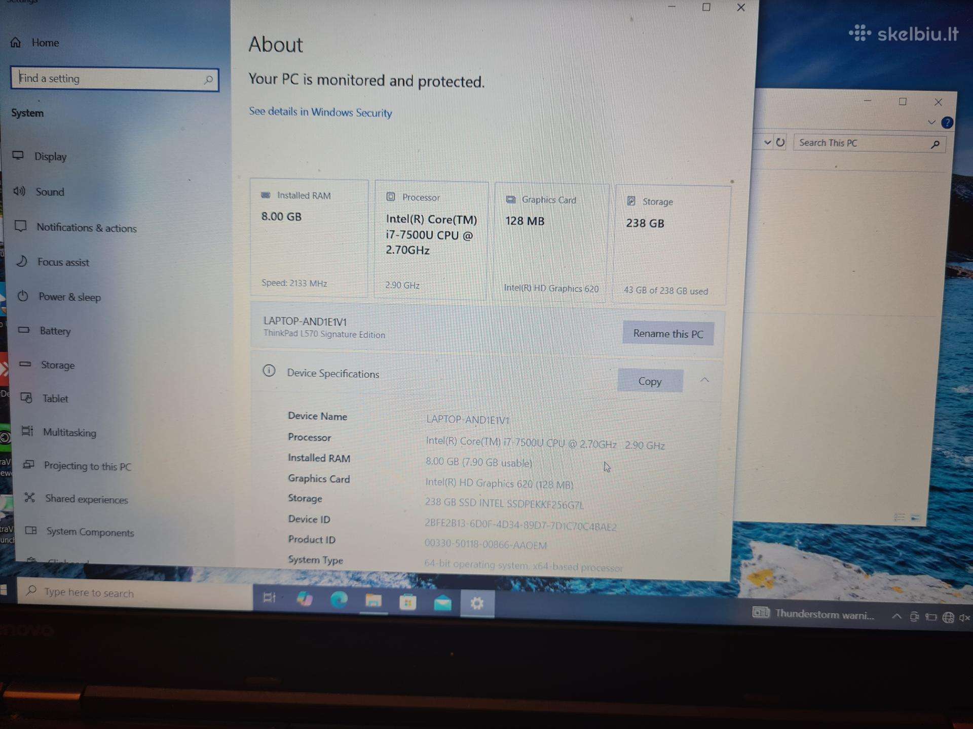 Thinkpad l570