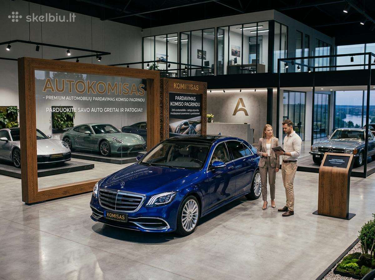 Parduodamas Pelningas Automobilių Komiso Verslas