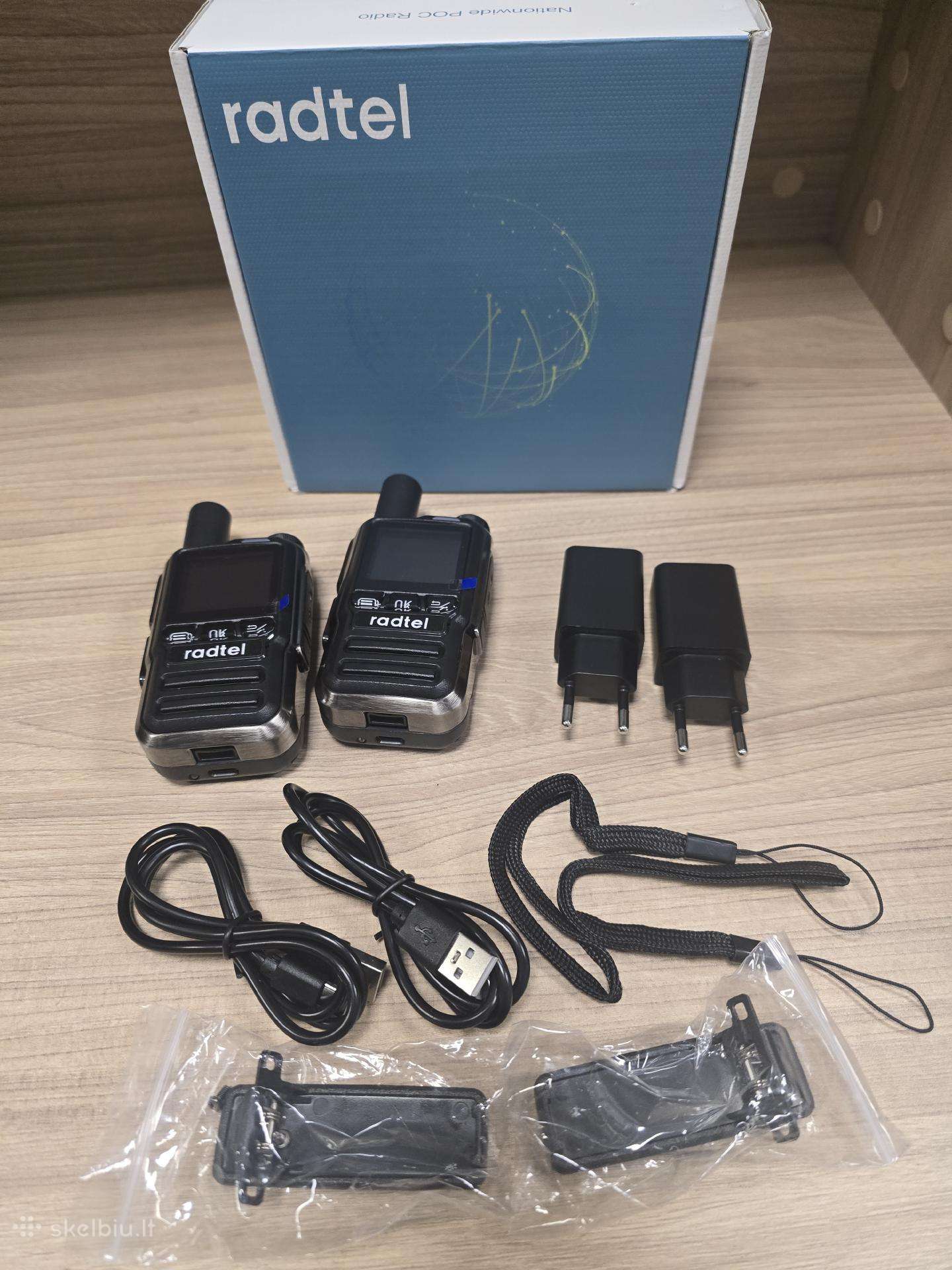 Radtel P8 4G racijos – 2 vnt. komplektas