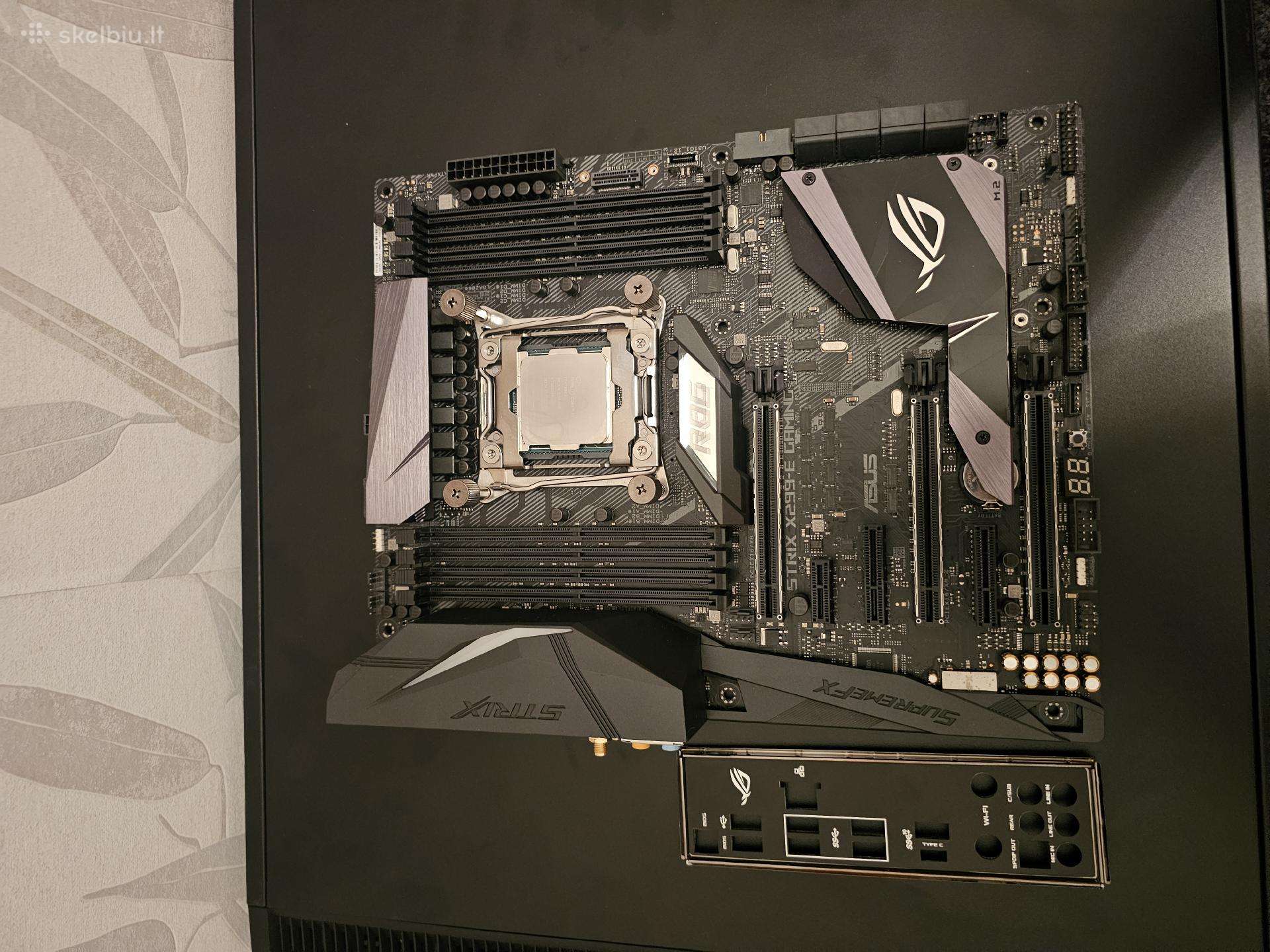 I7 7800x + Asus x299 + Aio