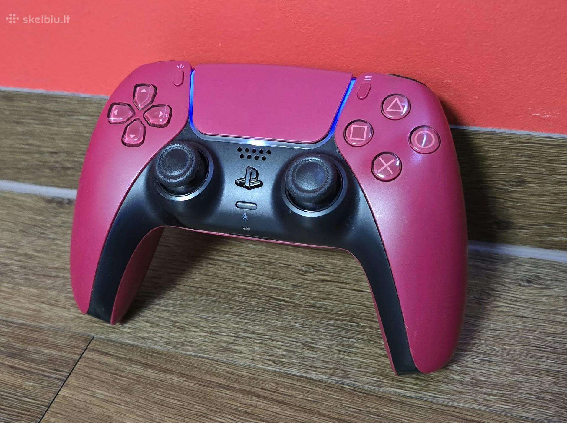 Playstation 5 Dualsense pultelis Cosmic Red