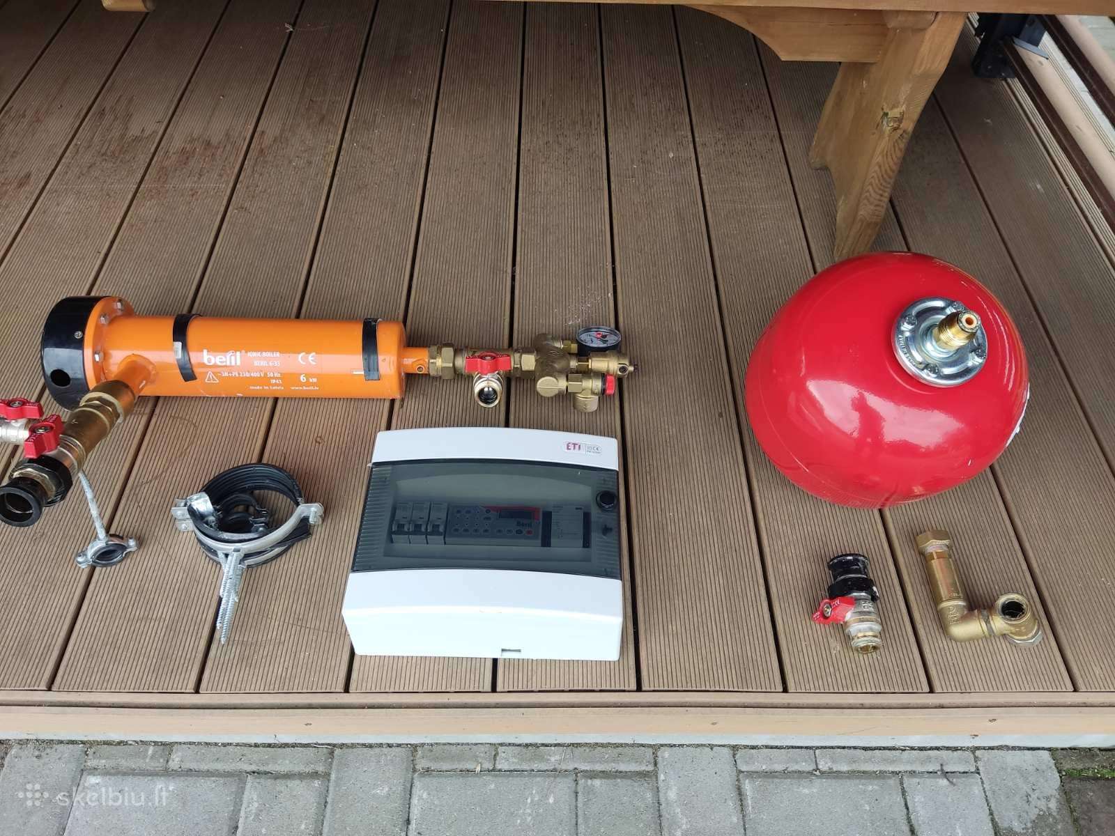 Joninis elektrinis katilas Beril 6 kw su automatik