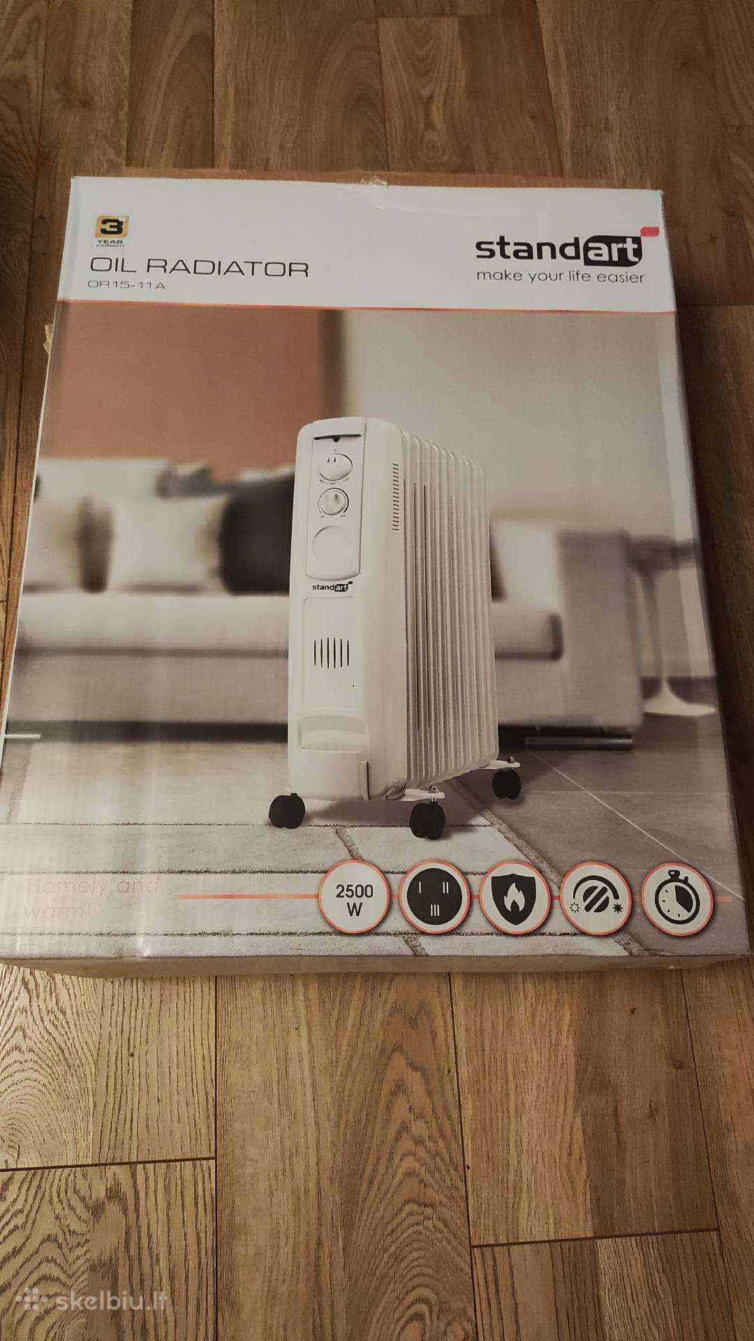 Tepalinis radiatorius 11 sekcijų