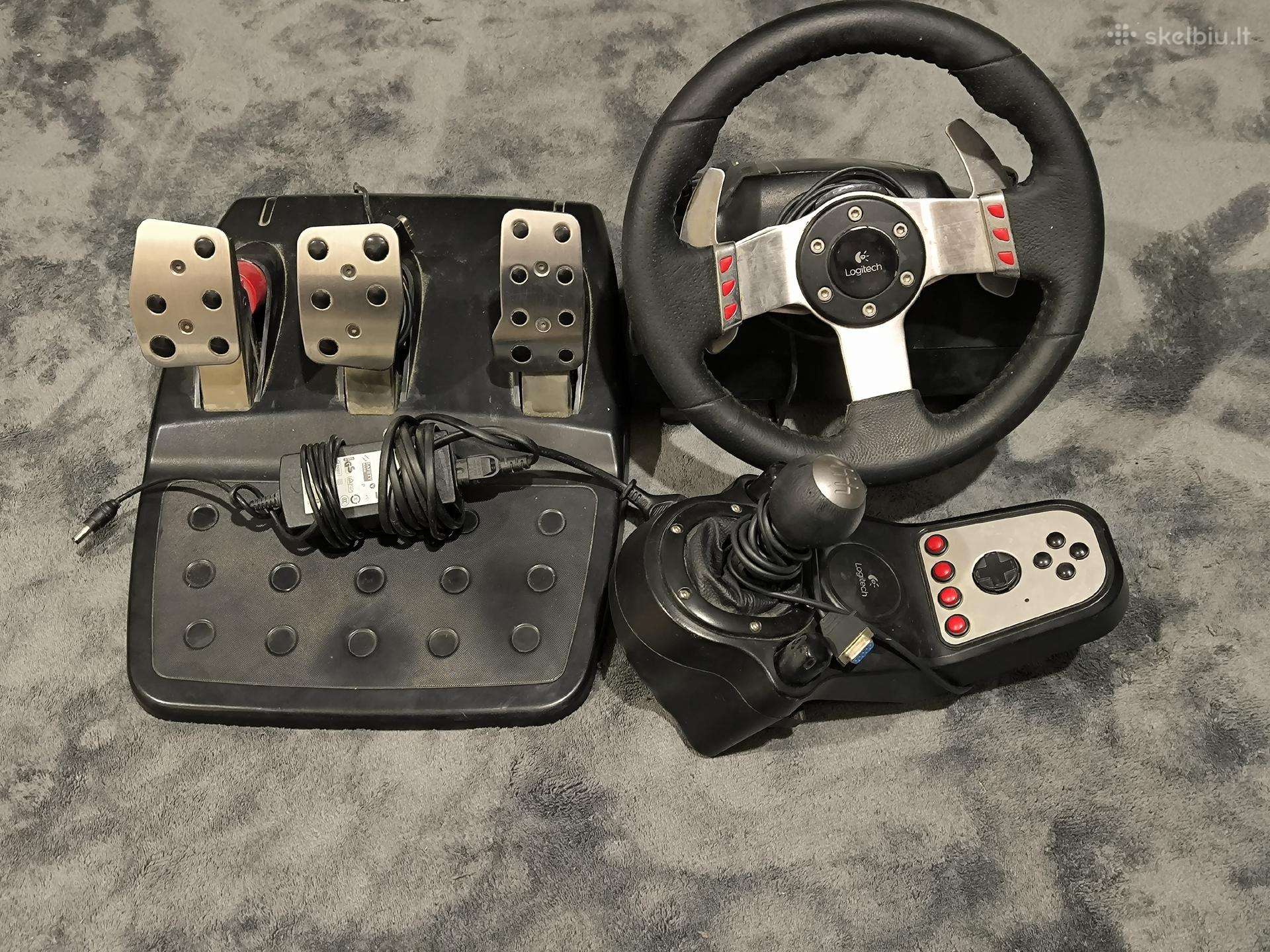 Logitech G27 simuliatorius