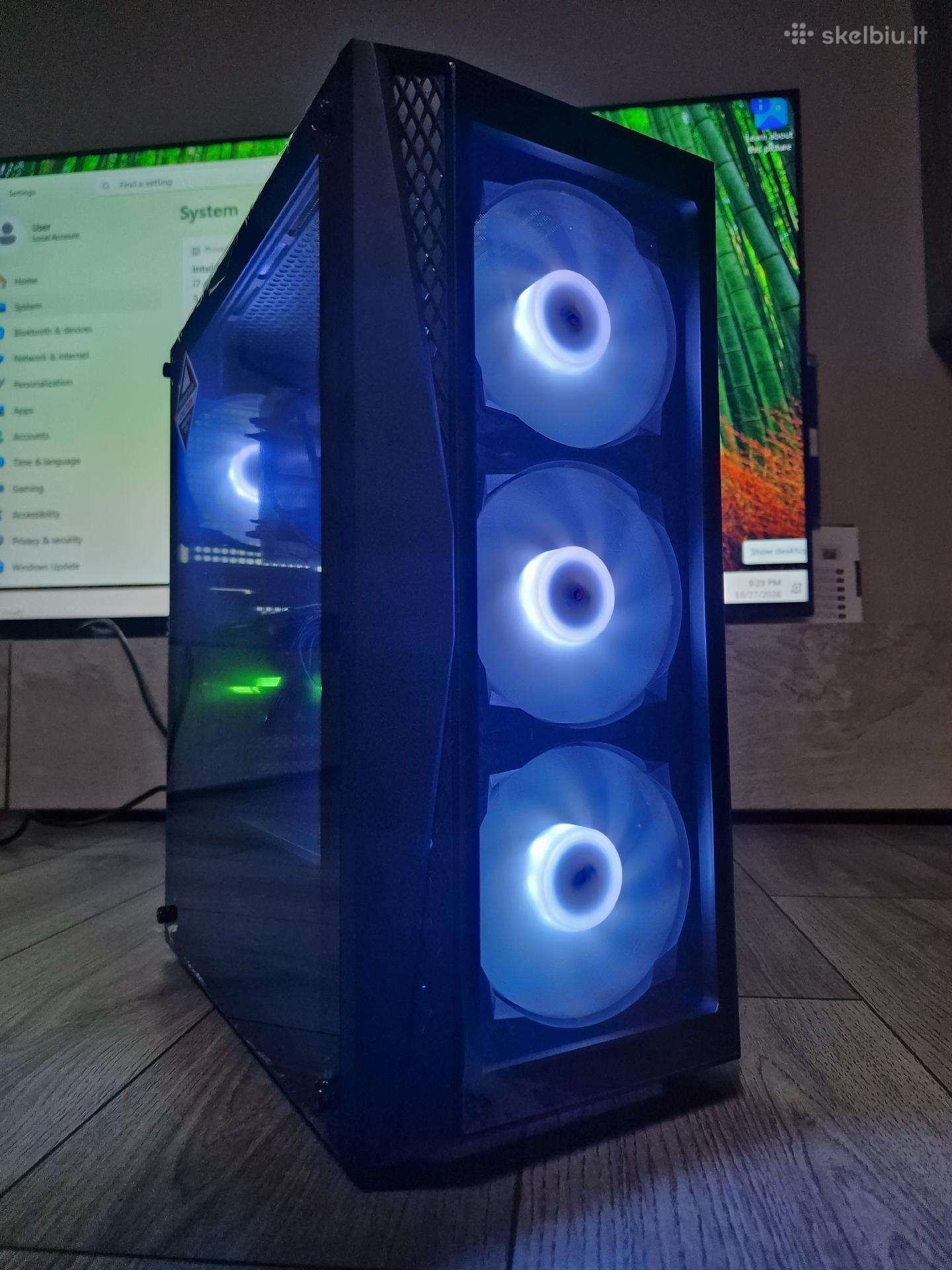 Žaidimų kompiuteris i7-8700k / Rtx 2070 Super 8gb