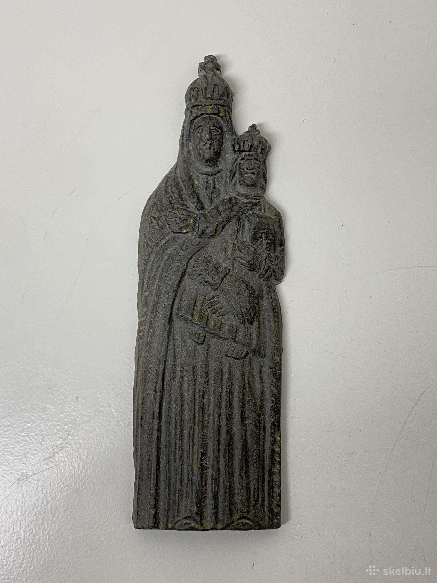 Švininis bareljefas „Švč. Mergelė Marija XIX a.