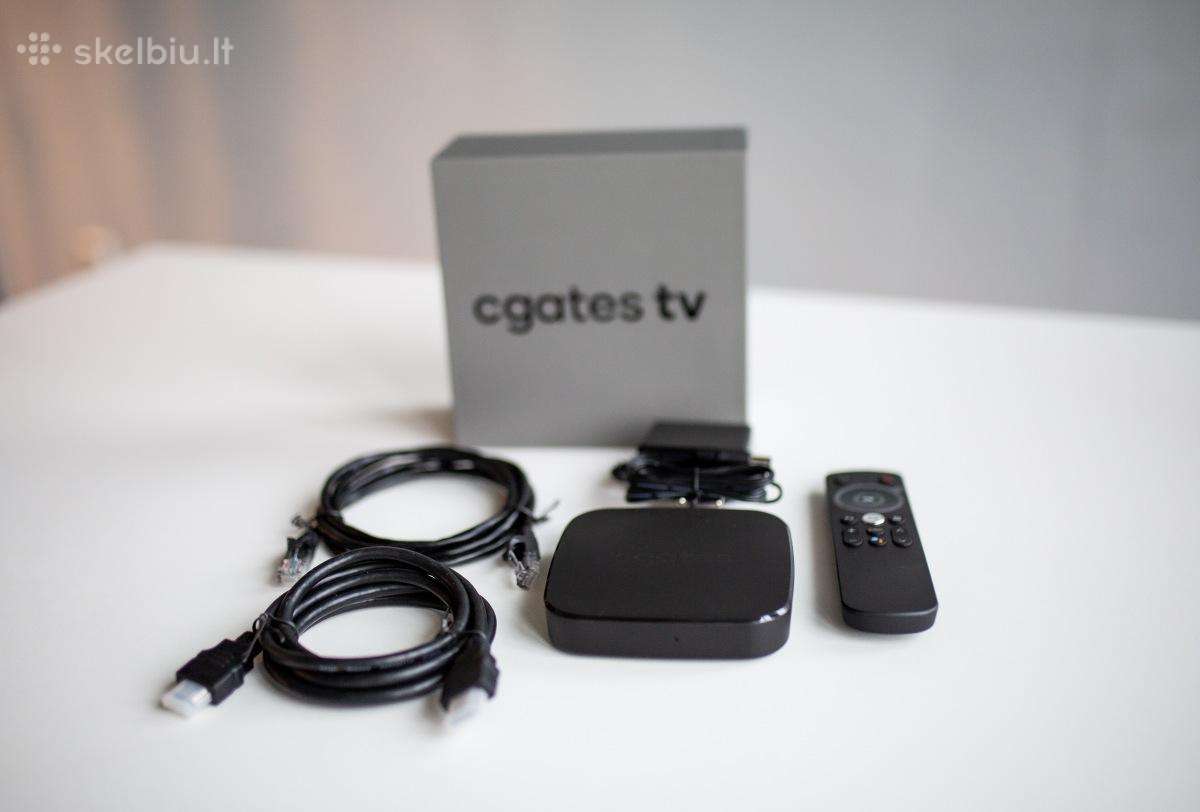 Galingas TV boxas Cgates