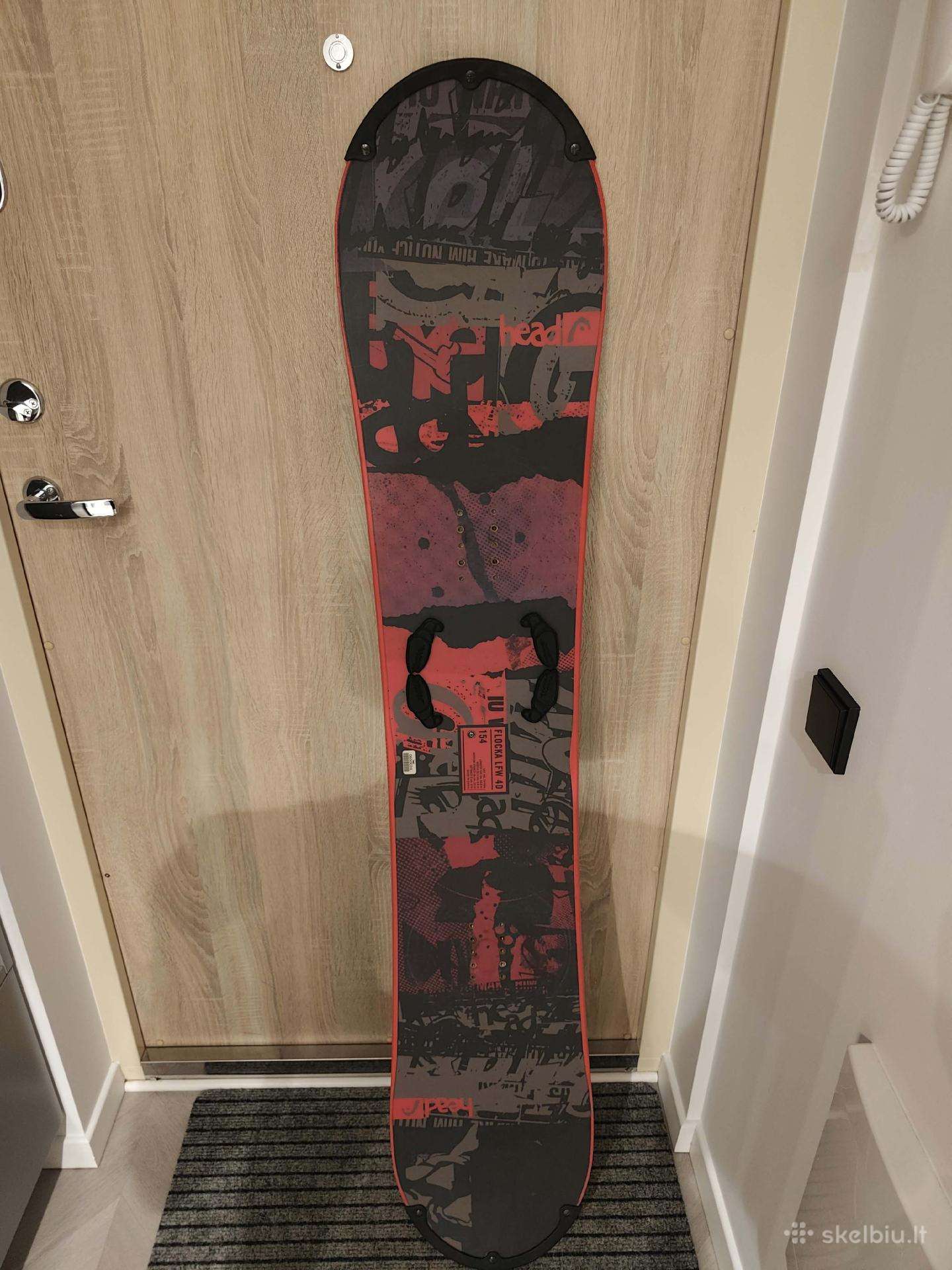 Naudota Snieglentė Head Flocka 154cm Flat Rocker