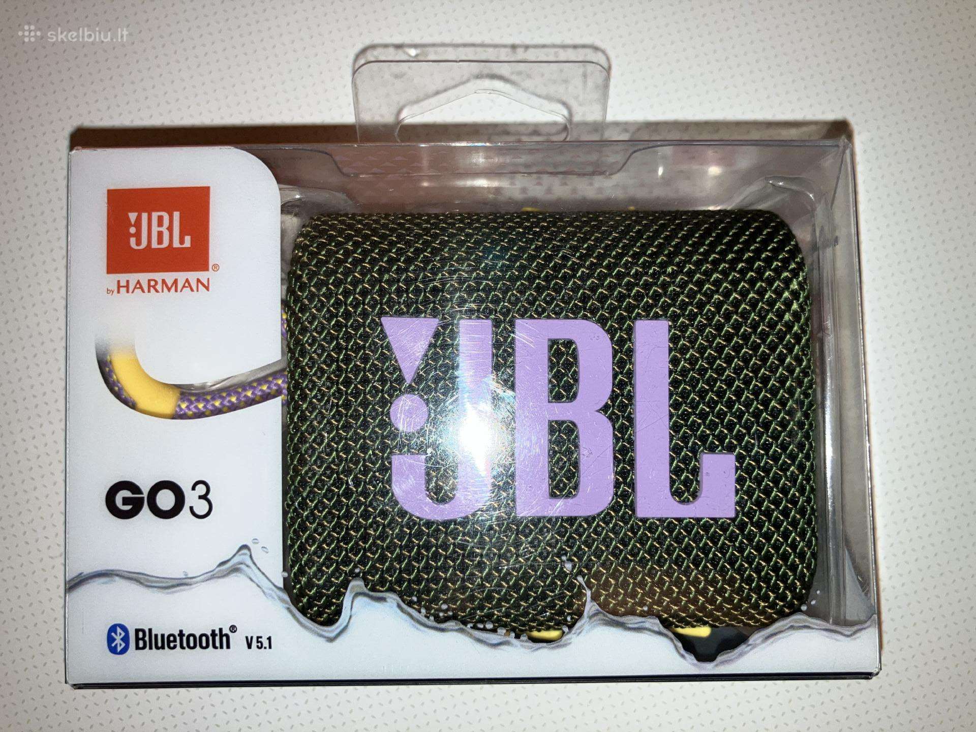 Jbl Go 3 Bluetooth kolonėlė nauja