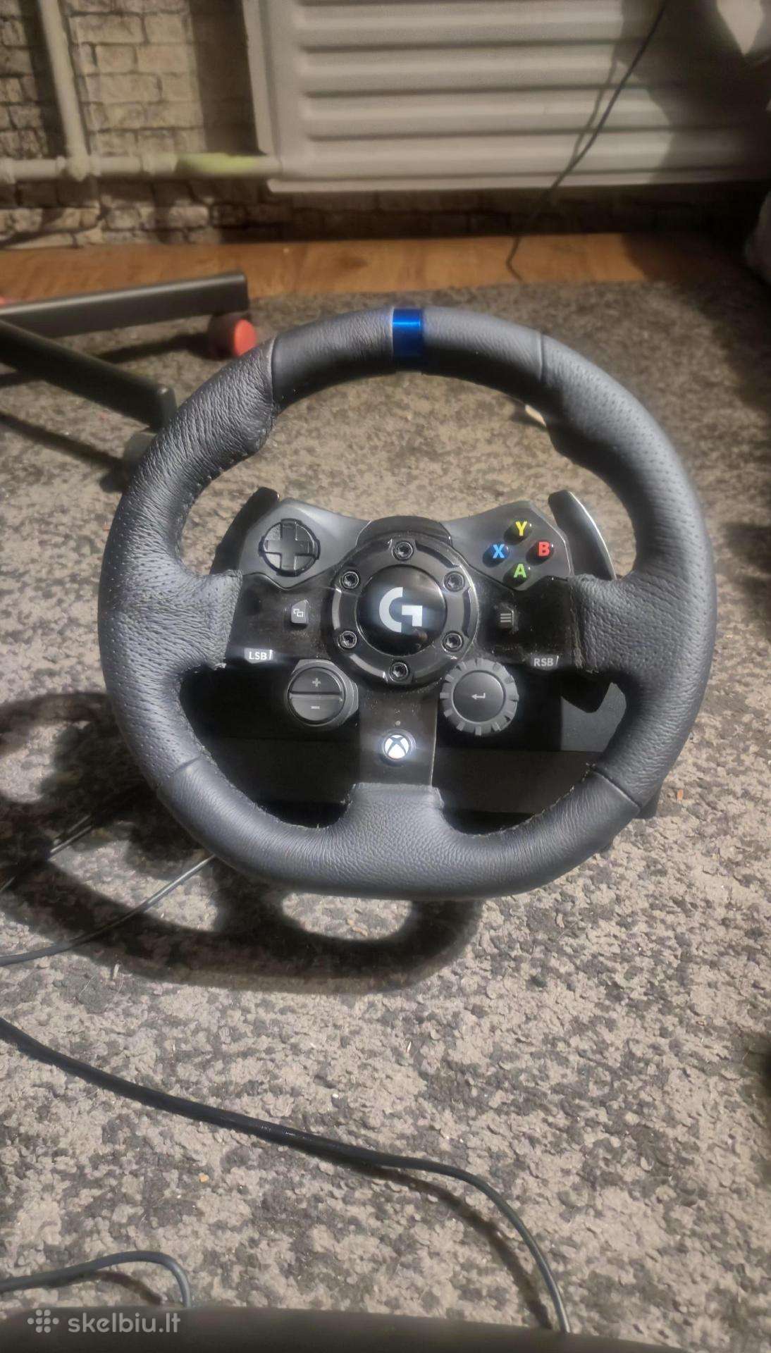 Vairas ir pedalai logitech g923