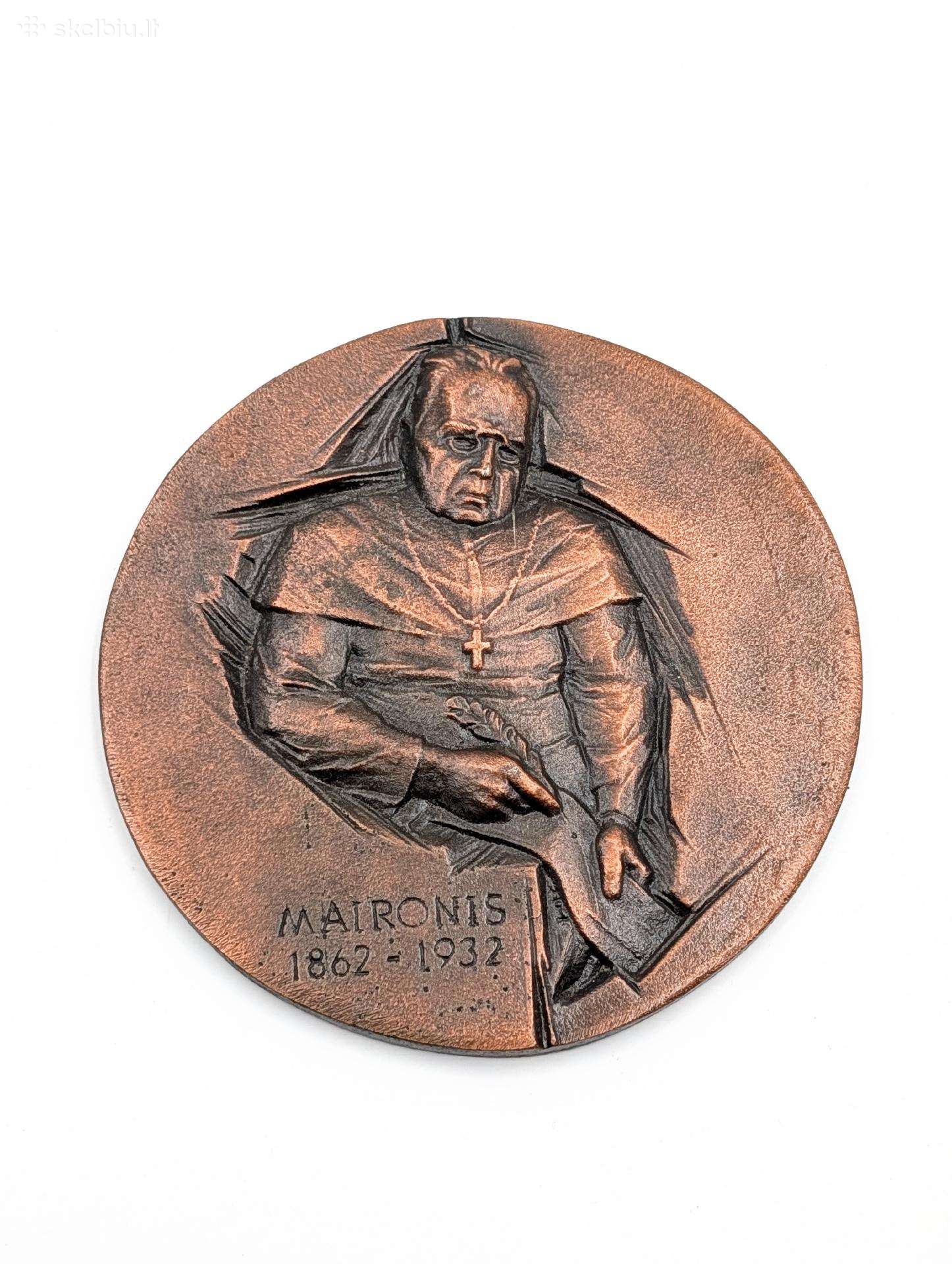 Maironio sieninis atminimo medalis – 1862–1932