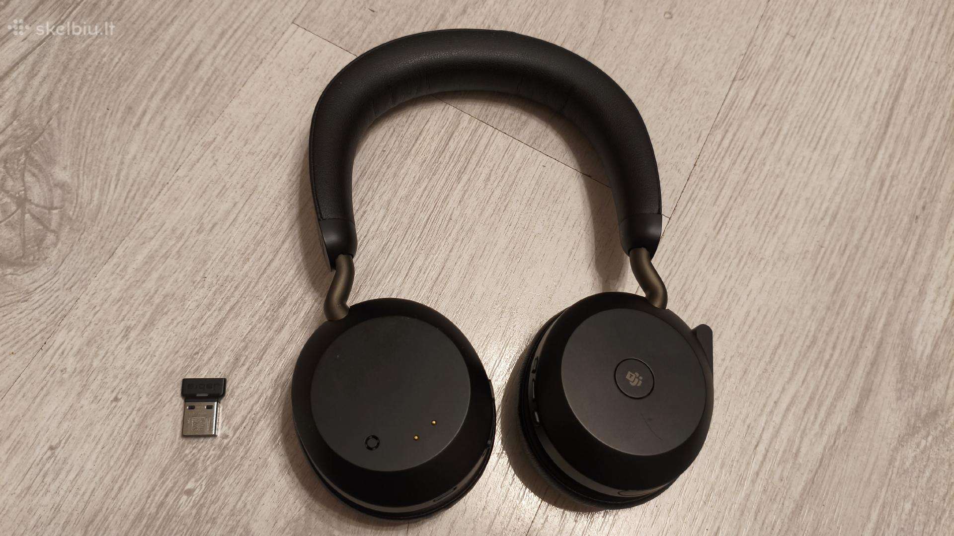Jabra Evolve2 75 belaidės ausinės su mikrofonu