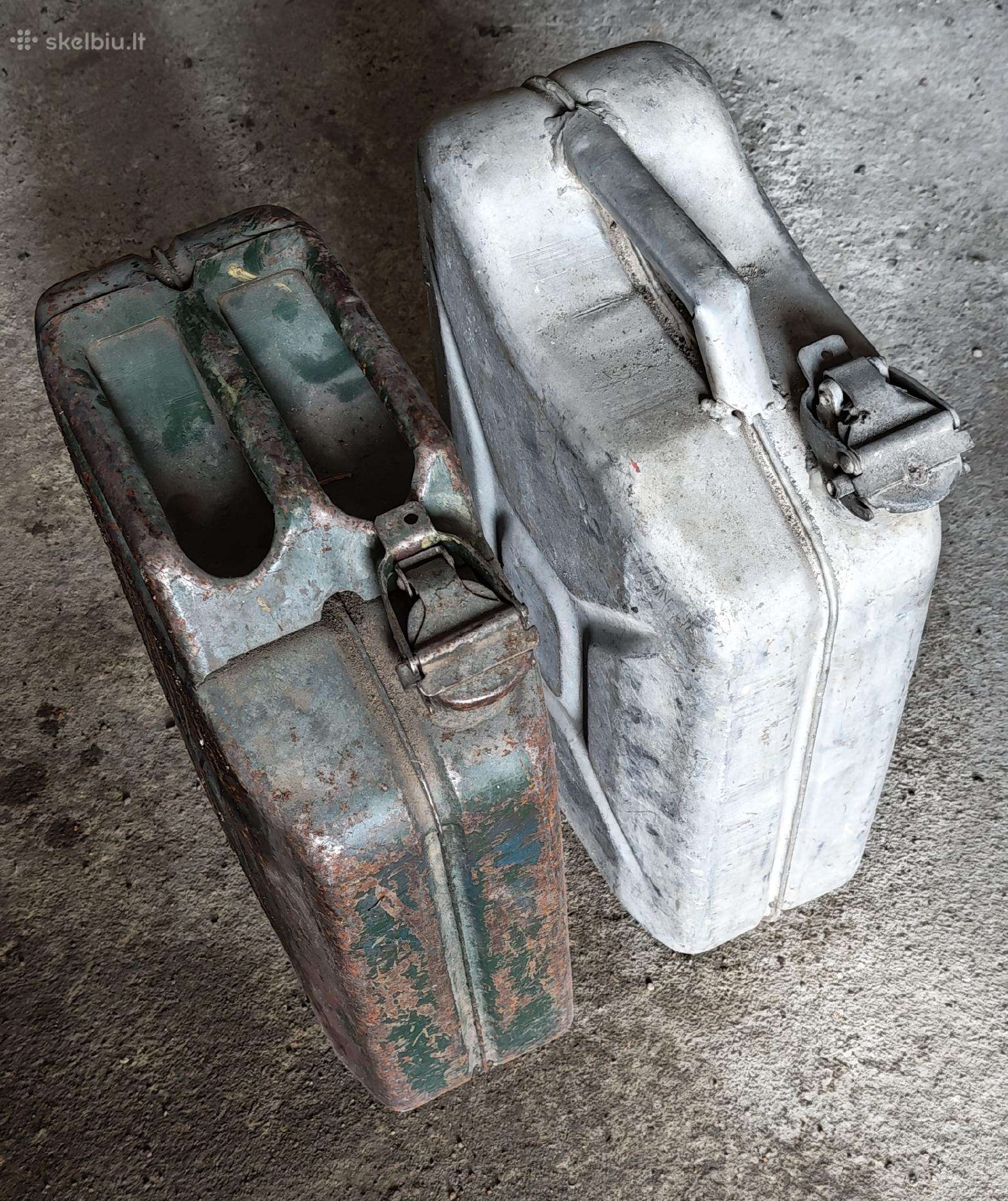 Metalinis 20 litrų kanistras