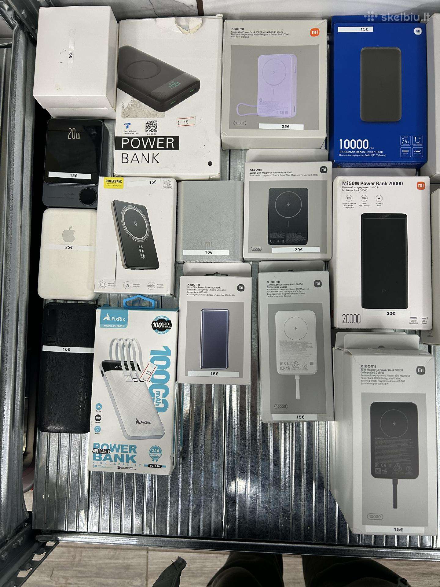 Power bank xaiomi, redmi 5000mah - 30000mah