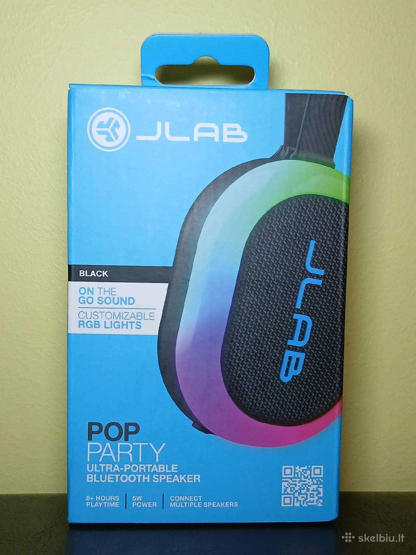 Jlab Pop Party Ultra nešiojama „bluetooth“ kolonėl