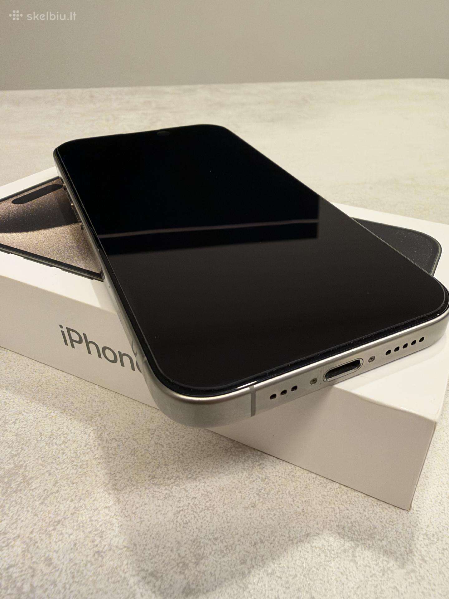 Apple iPhone 15 Pro Natural Titanium 256gb