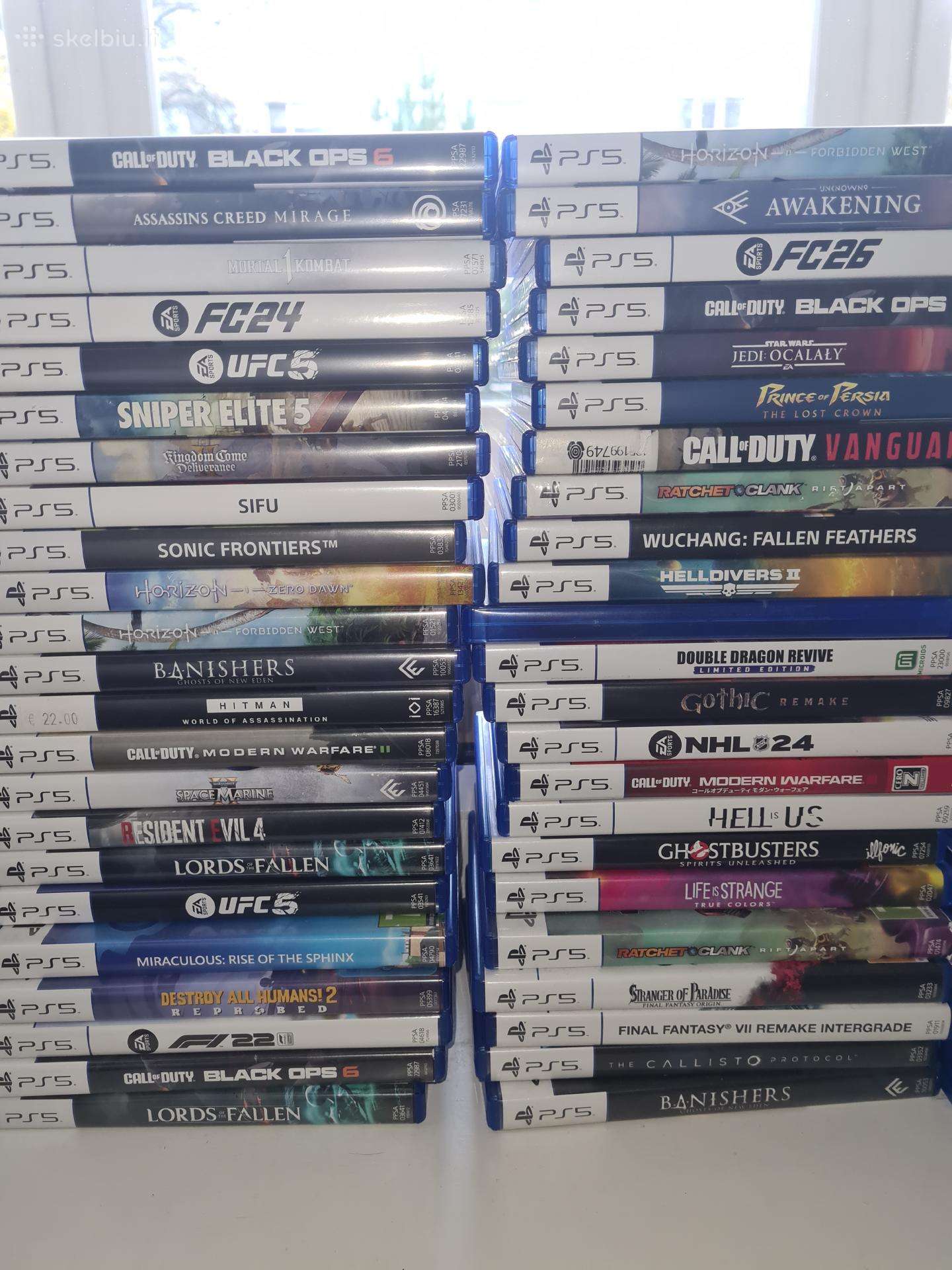 Playstation 4 ir Playstation 5 žaidimai 2026.10.28