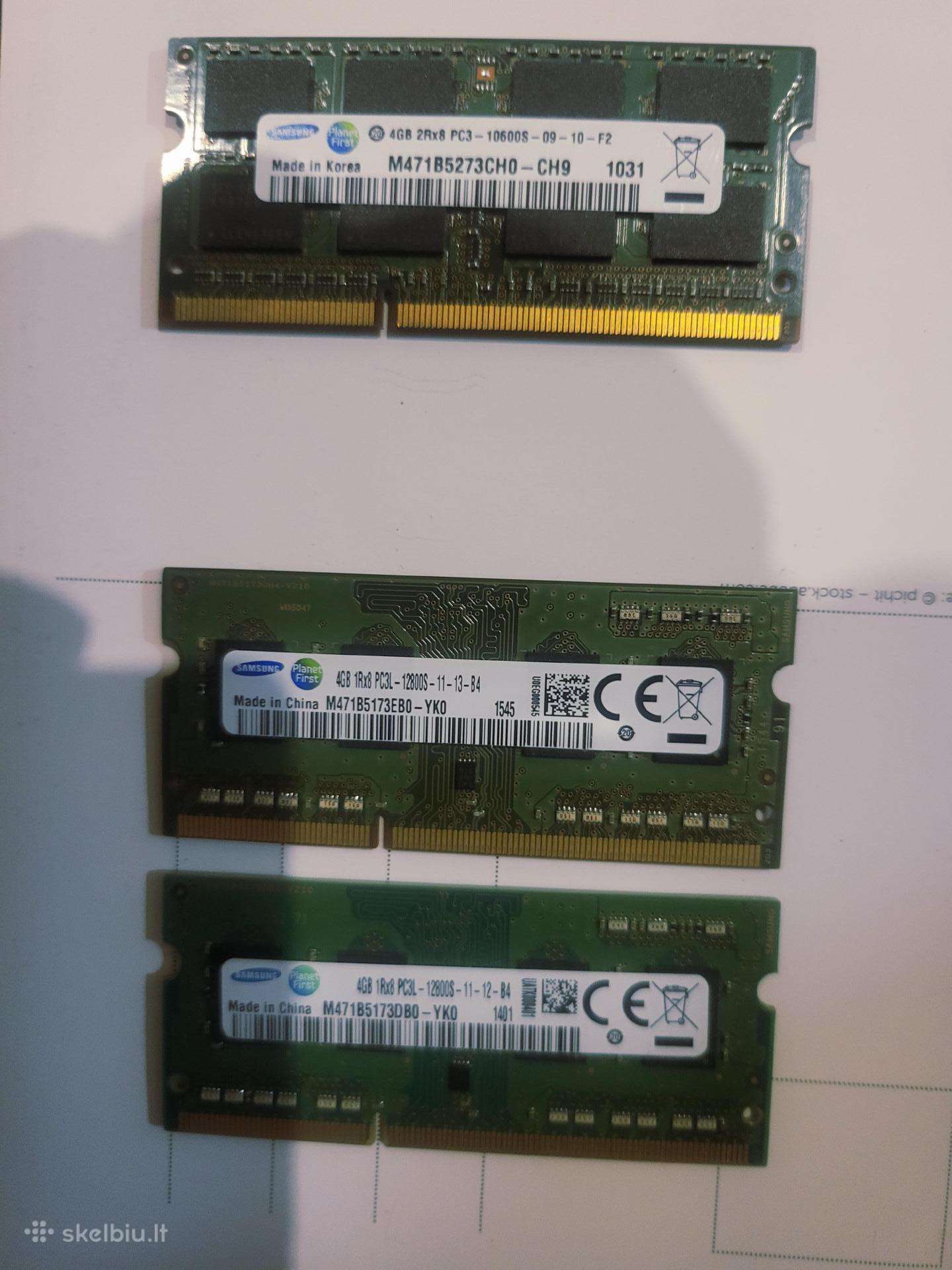 (RAM) Samsung 4gb Ddr3 Sodimm*