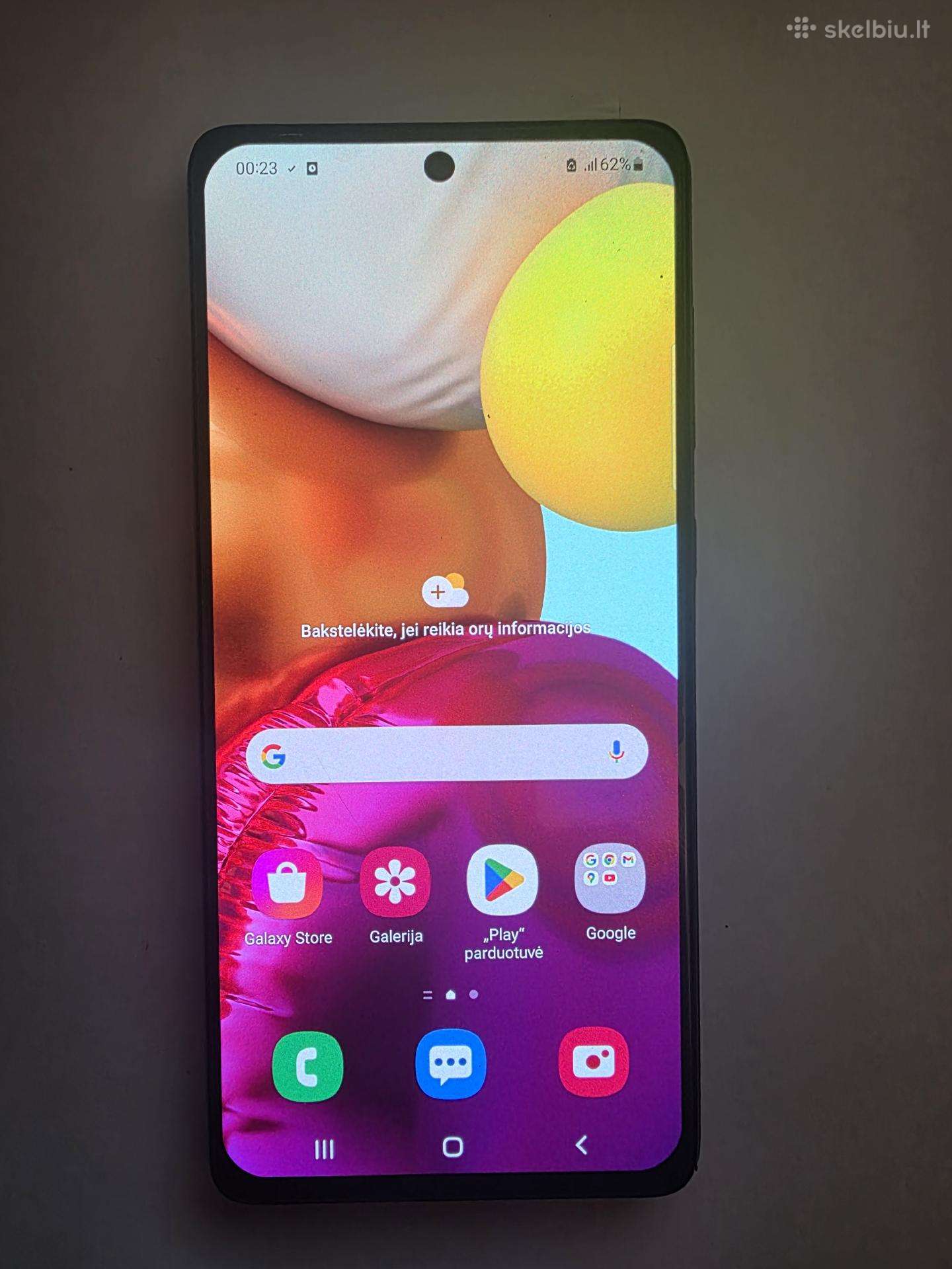Samsung Galaxy A72 128 GB 6gb RAM naujas