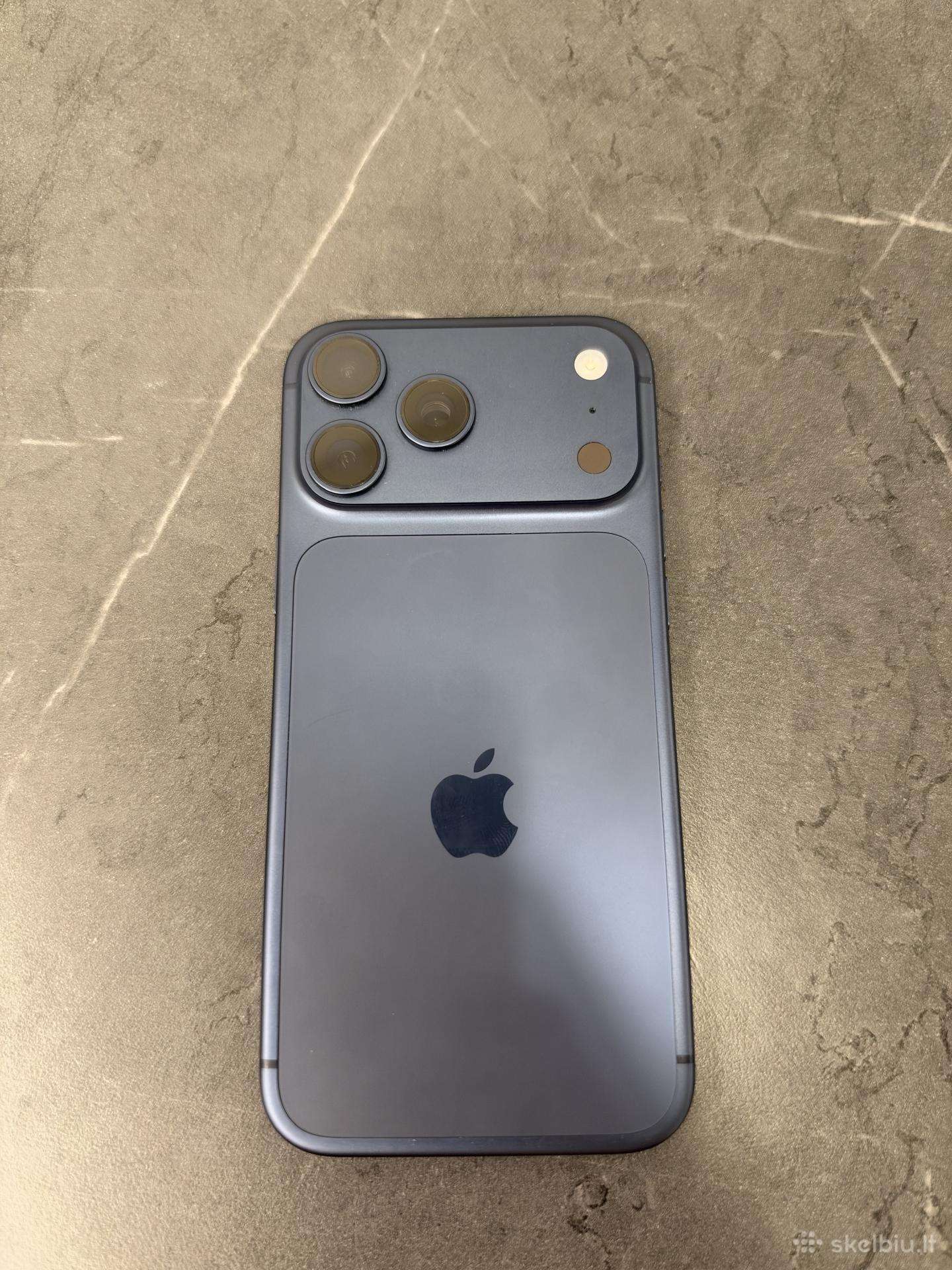 iPhone 17 Pro Max 256gb mėlyna
